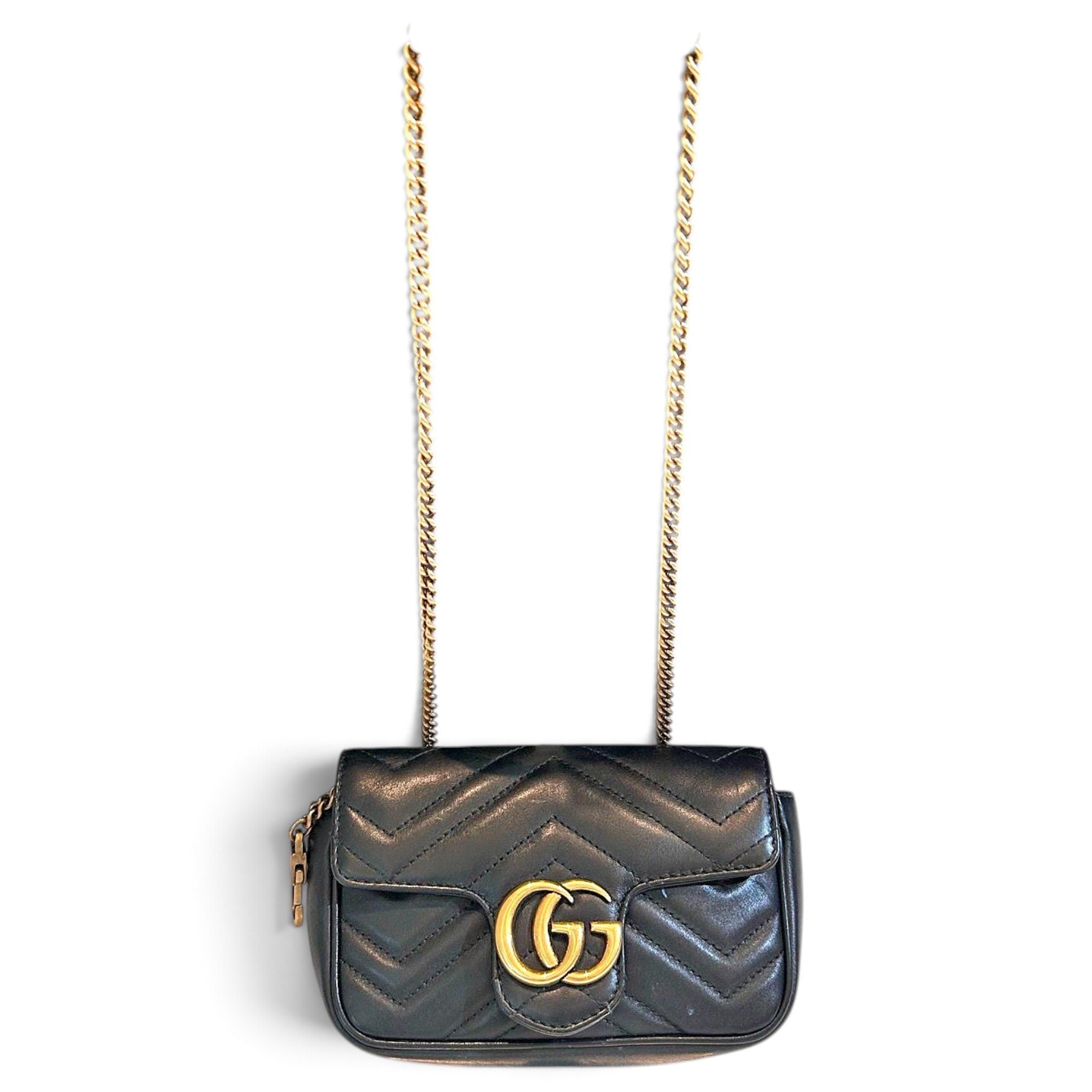 Gucci GG Marmont Flap leather handbag