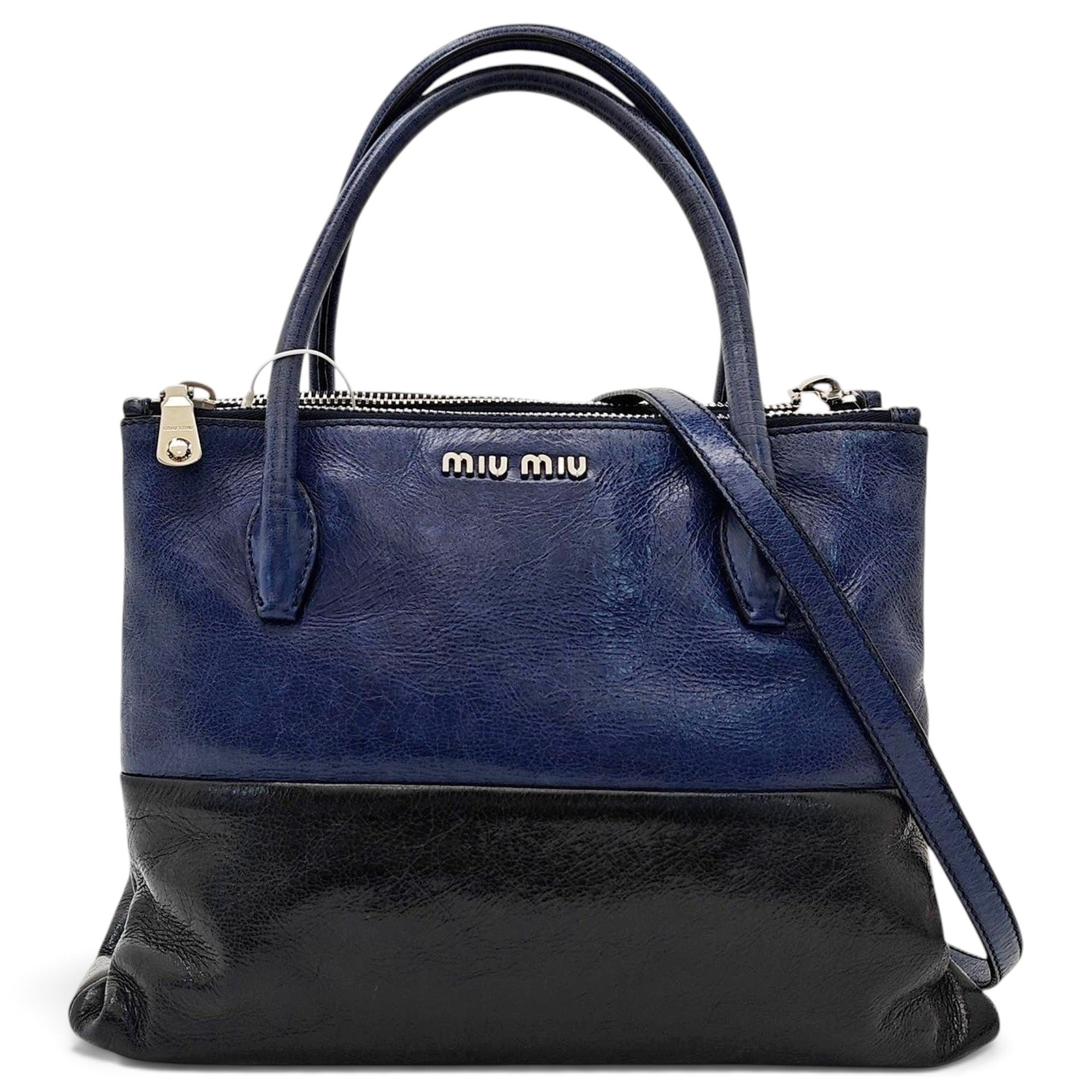 Leather handbag