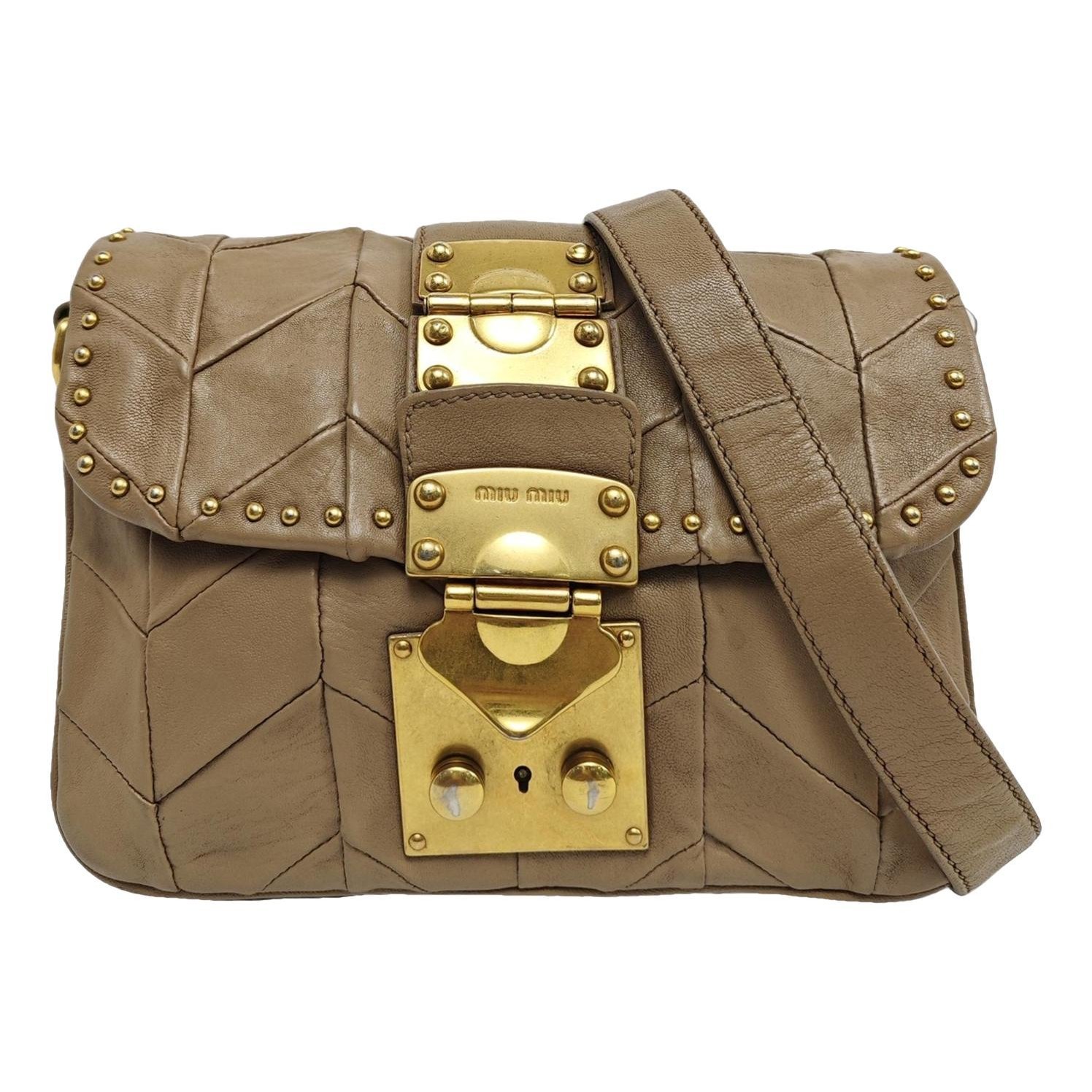 Leather handbag