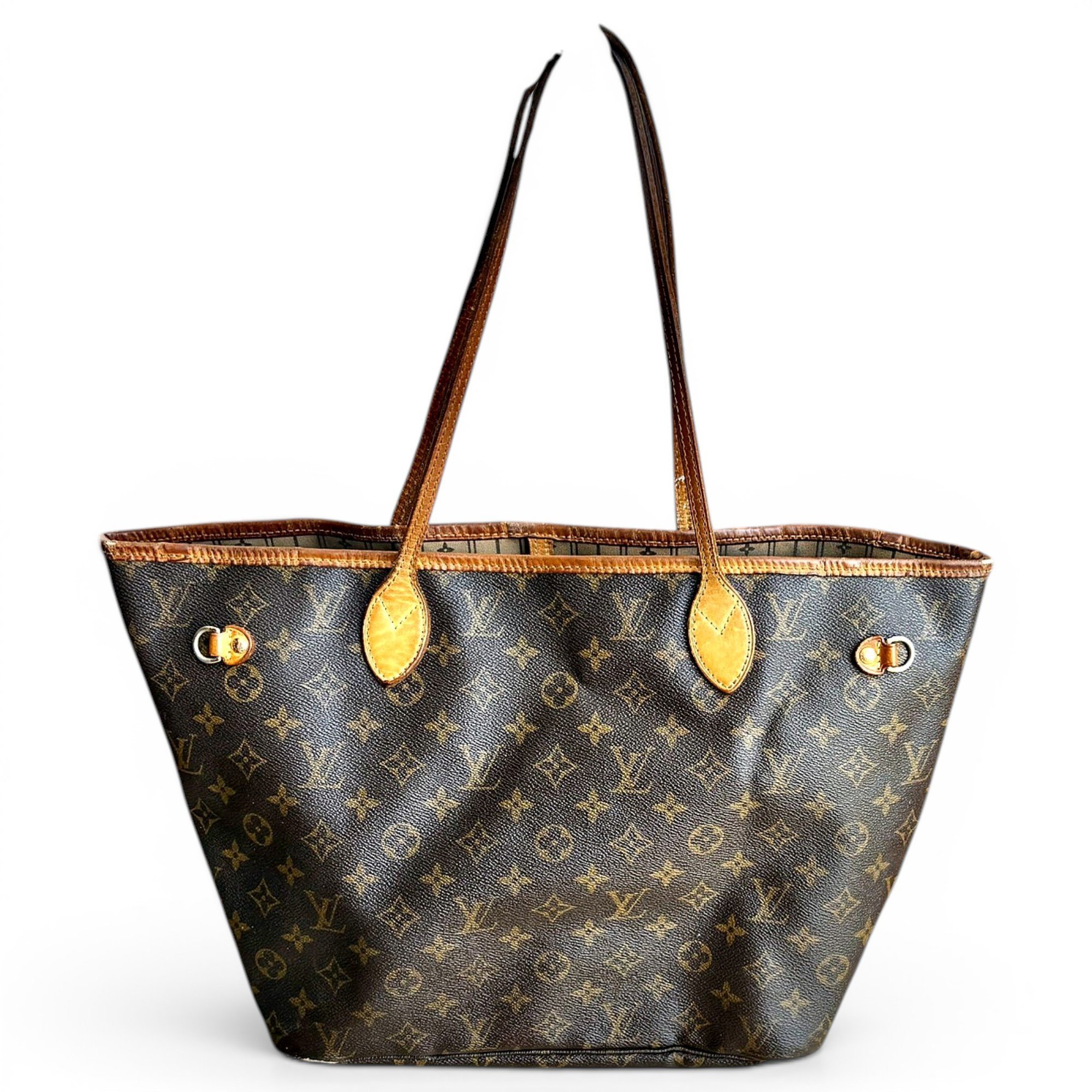 Neverfull leather tote