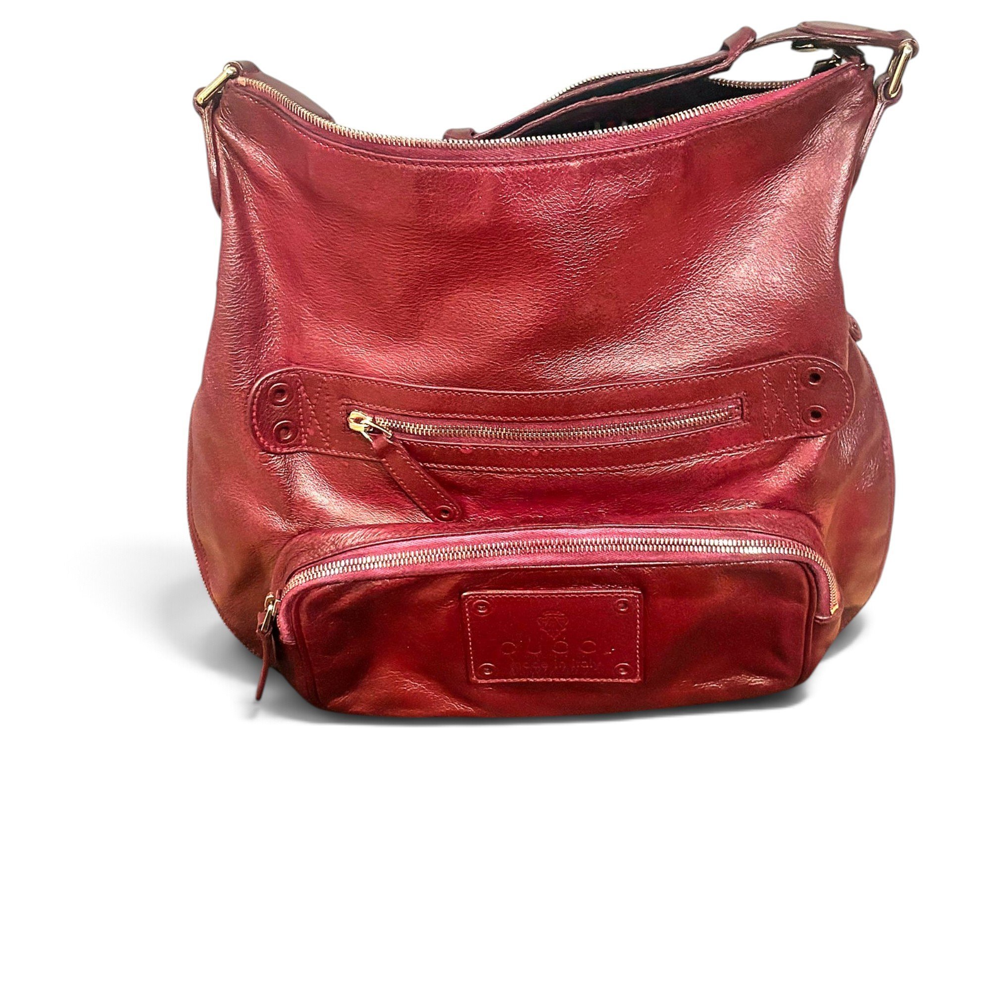 Leather handbag