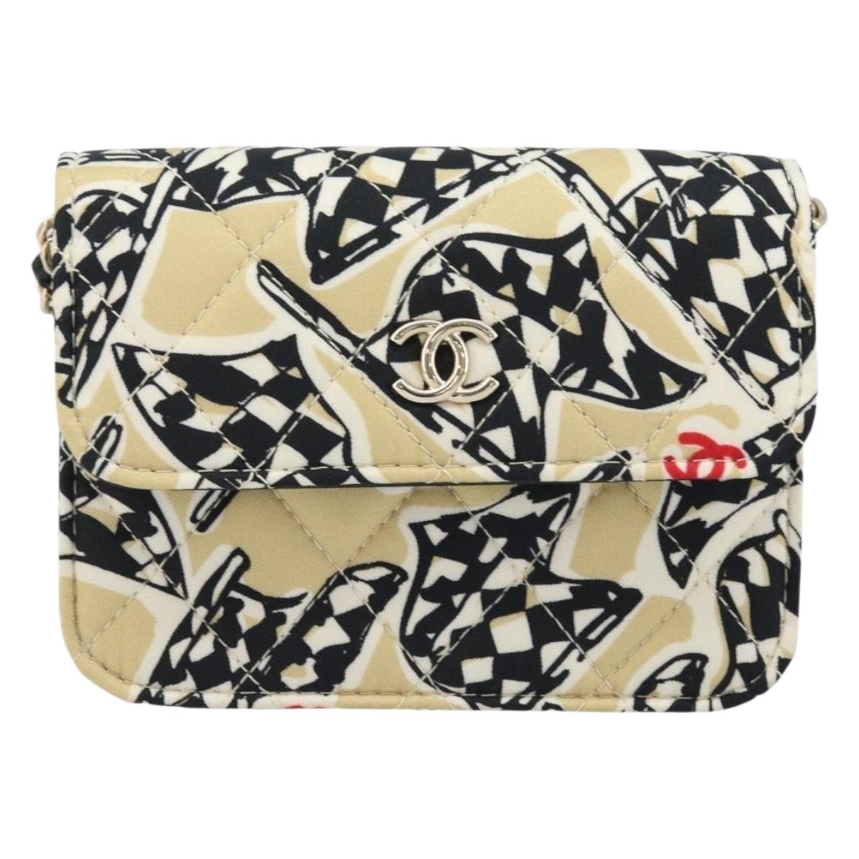 Silk crossbody bag