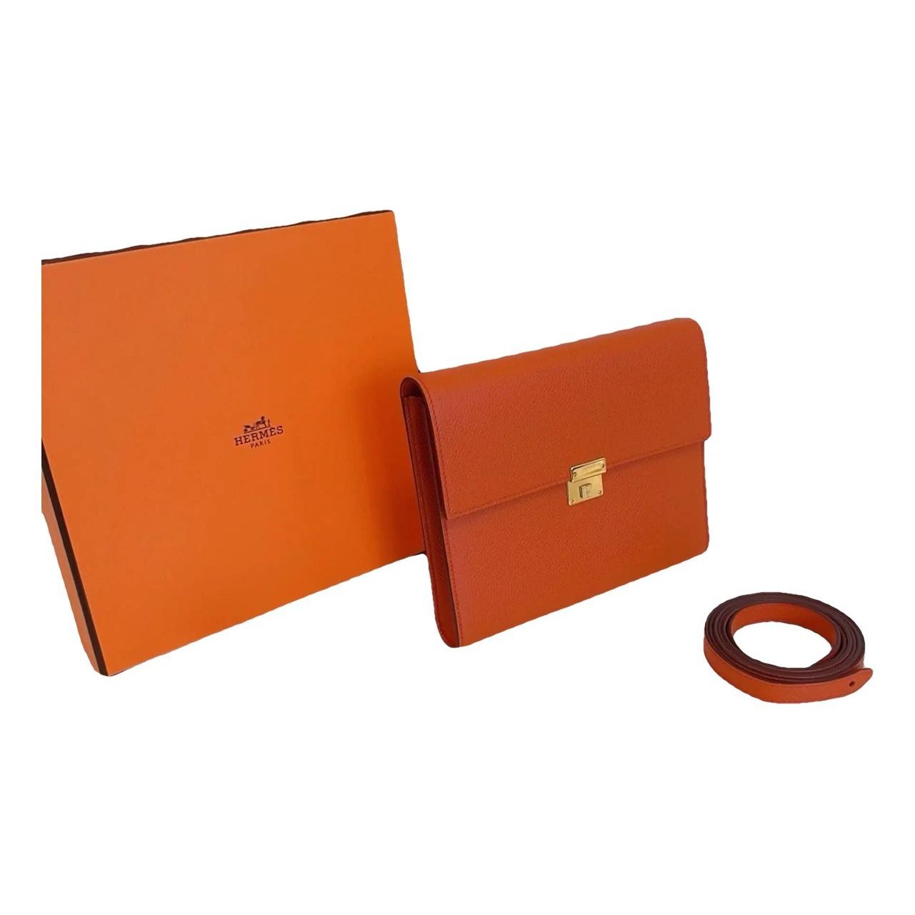 Clic 16 leather handbag