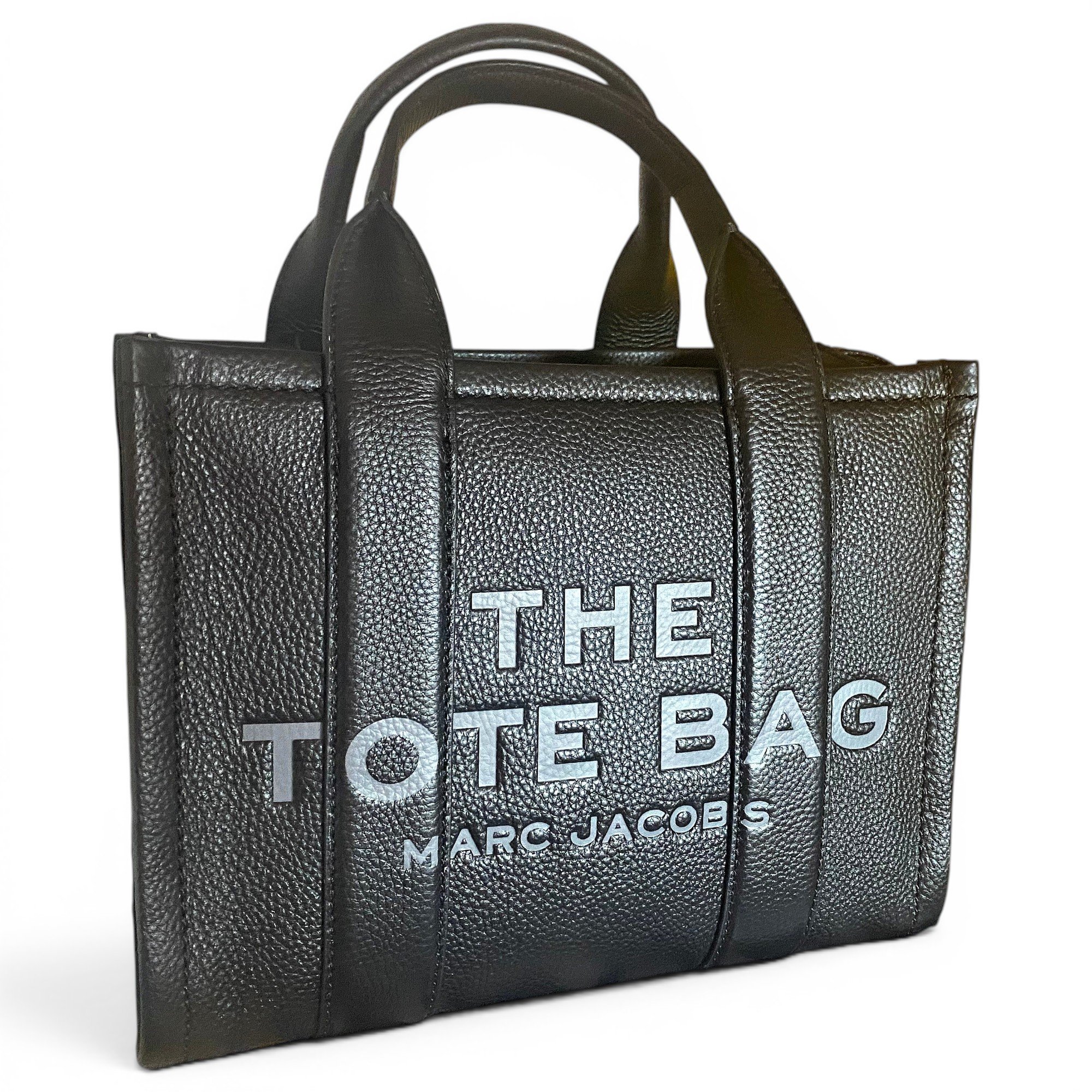 The Tag Tote leather tote