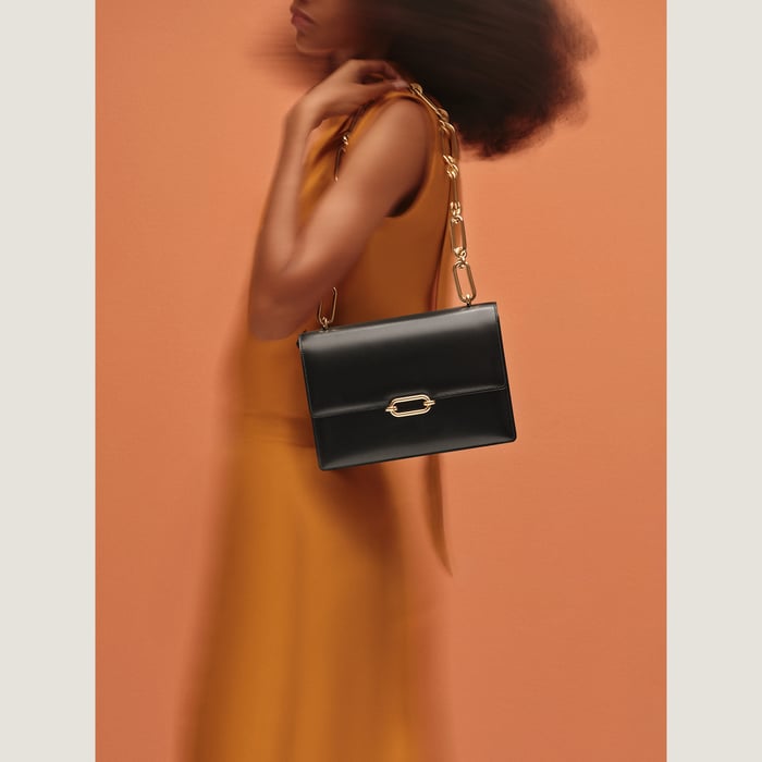 Noir Fonsbelle Chaine Bag