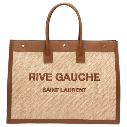 Leather tote