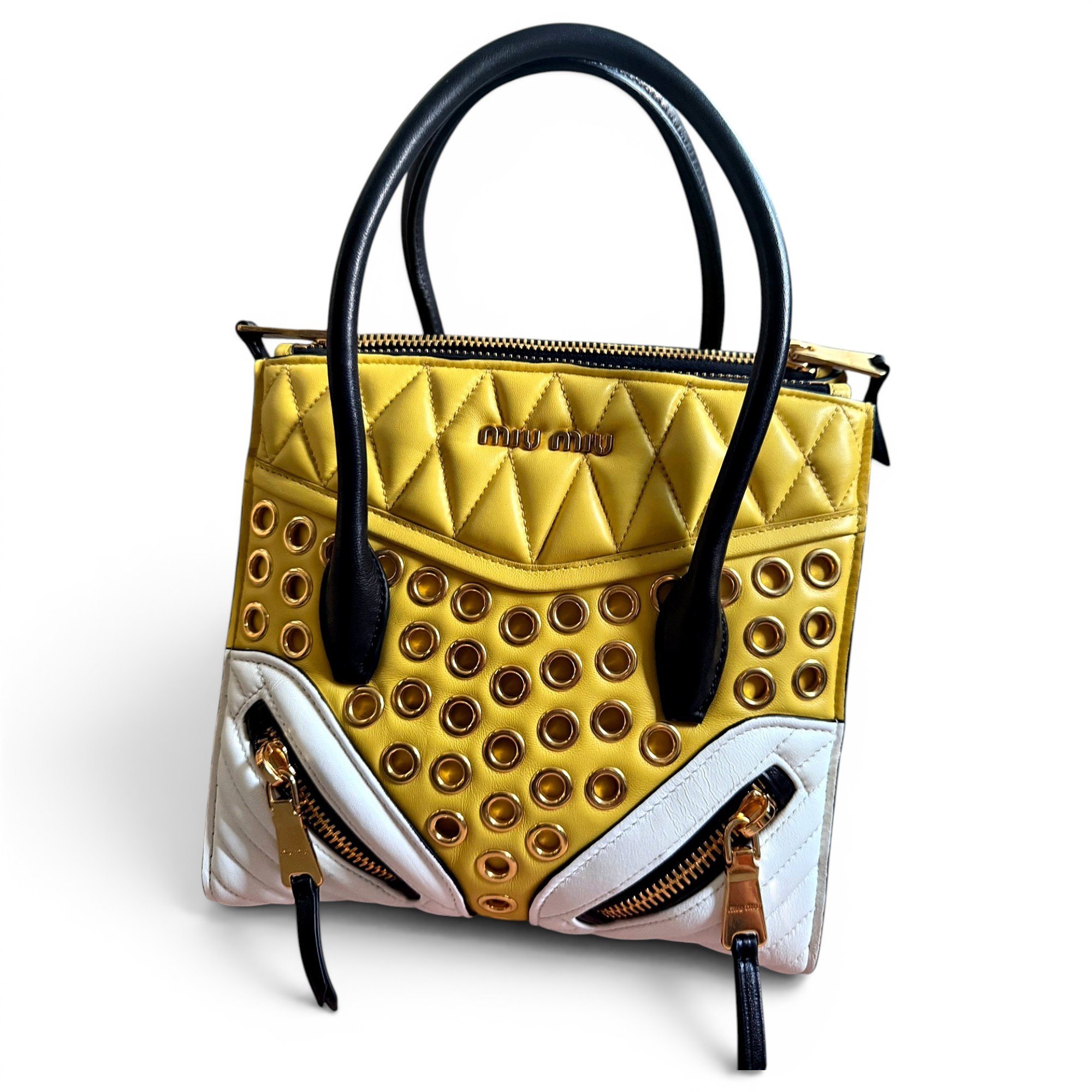 Leather tote