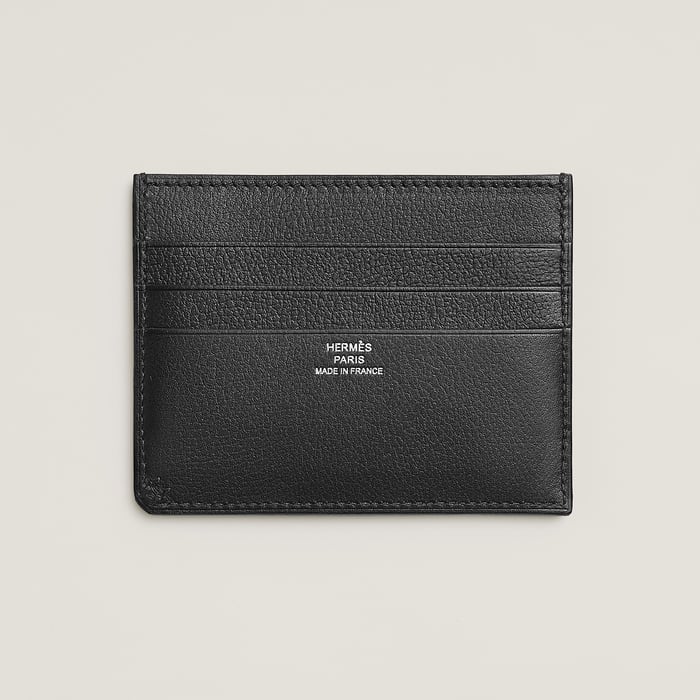 Noir H Sellier Colorfil Card Holder