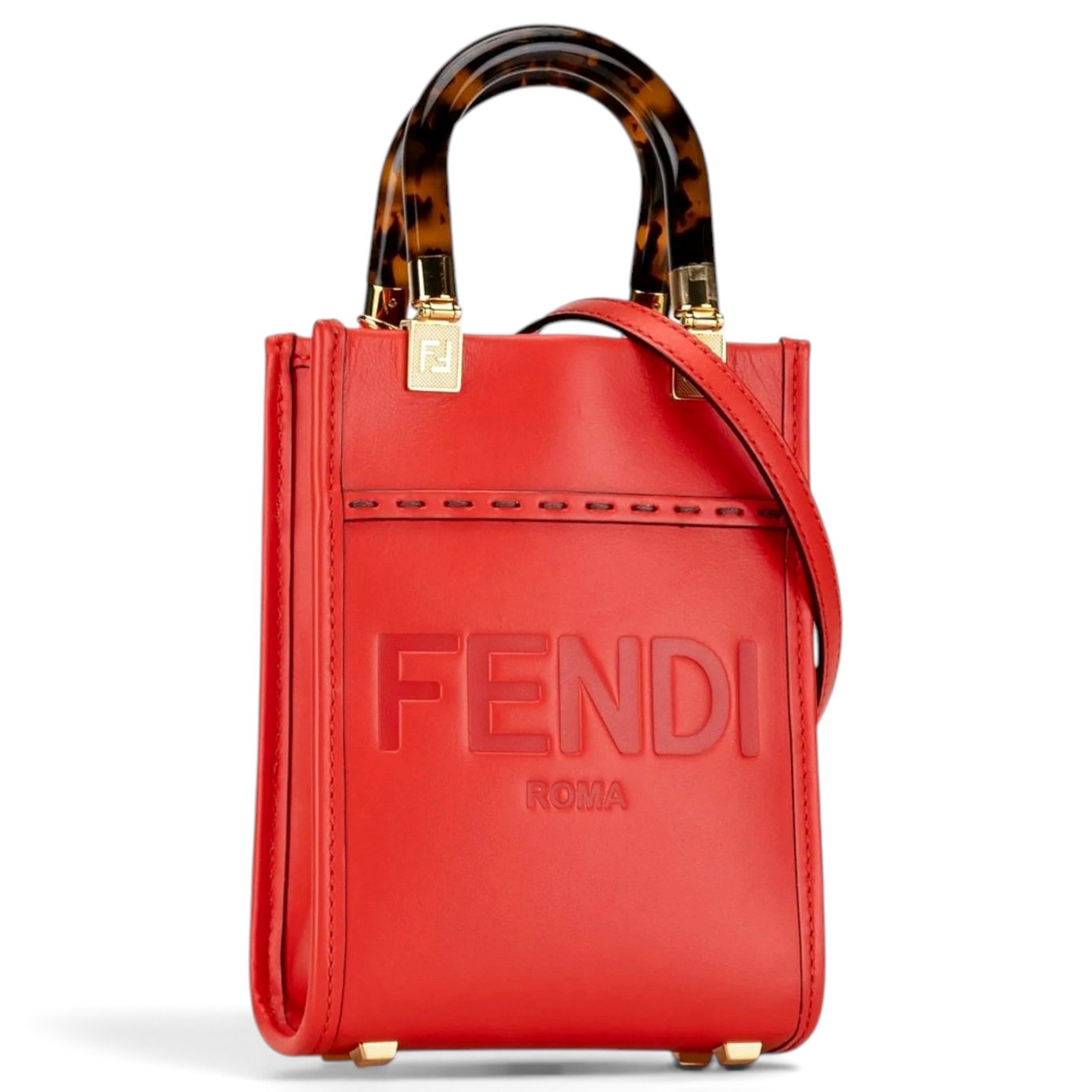 Sunshine leather tote