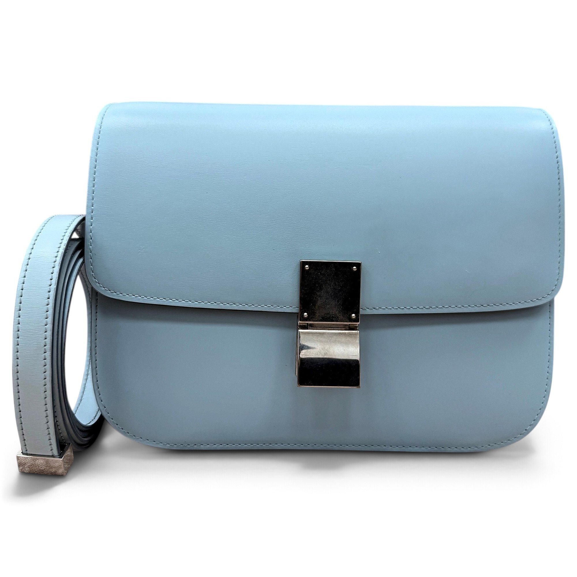 Classic leather handbag