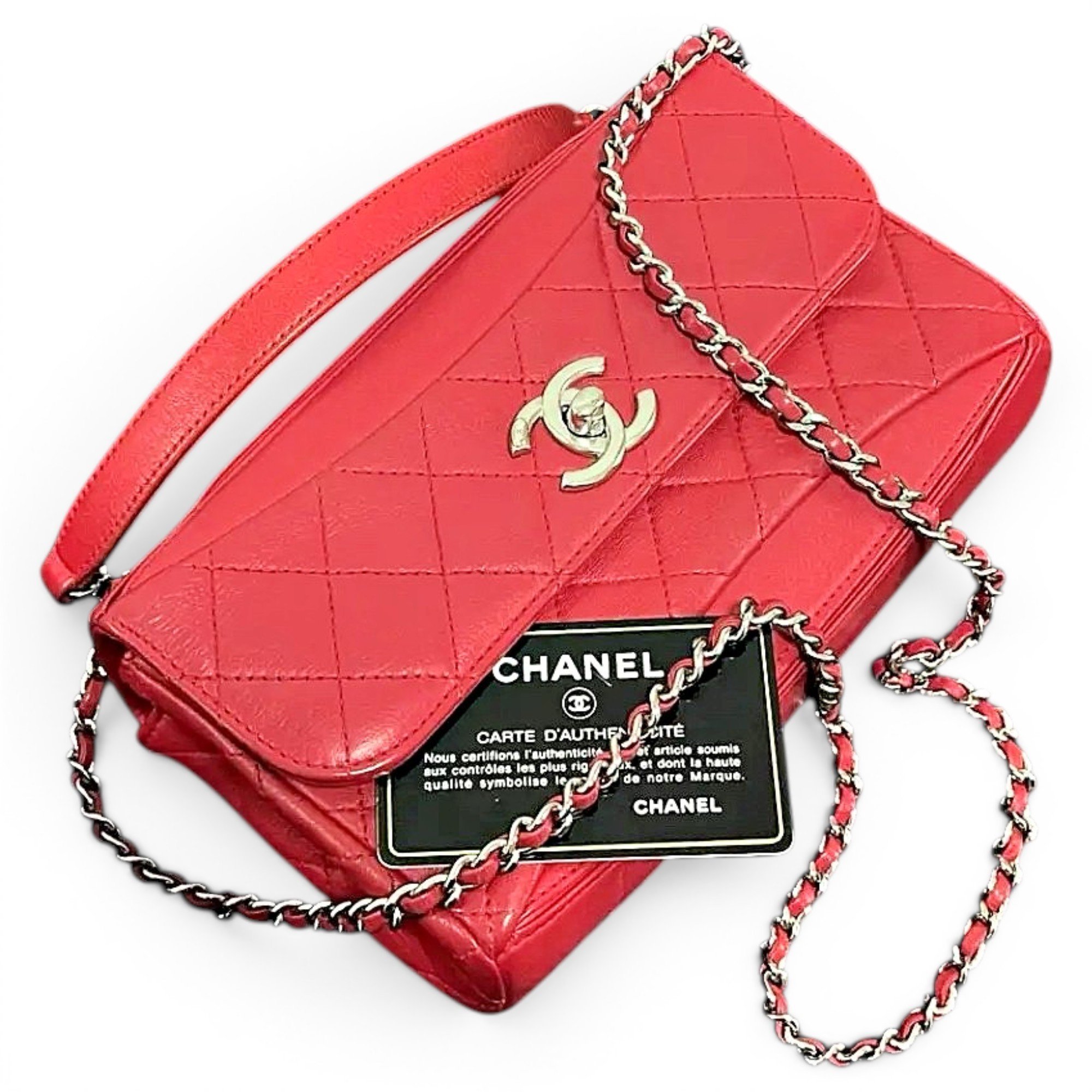 Timeless Classique Top Handle leather handbag