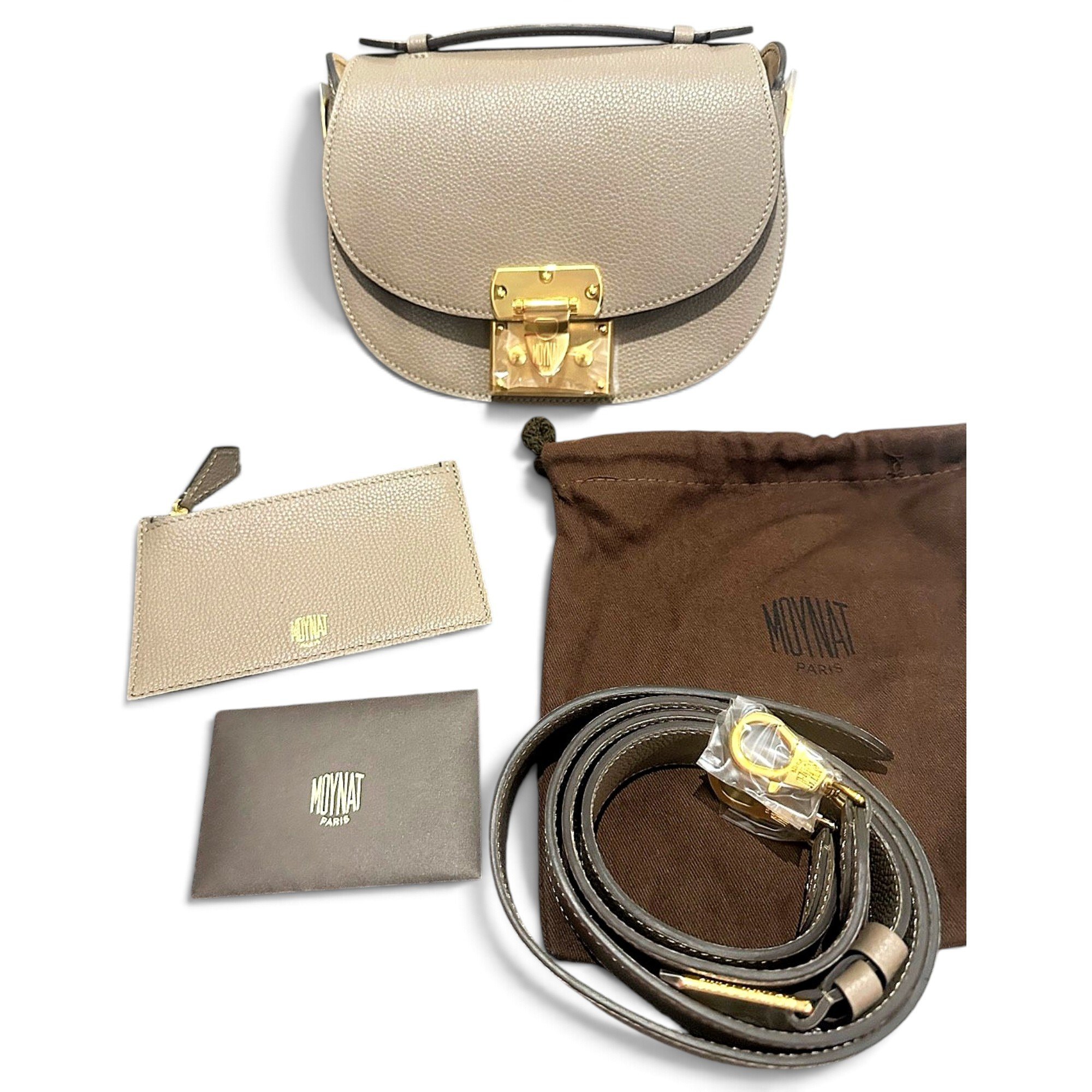 Leather crossbody bag