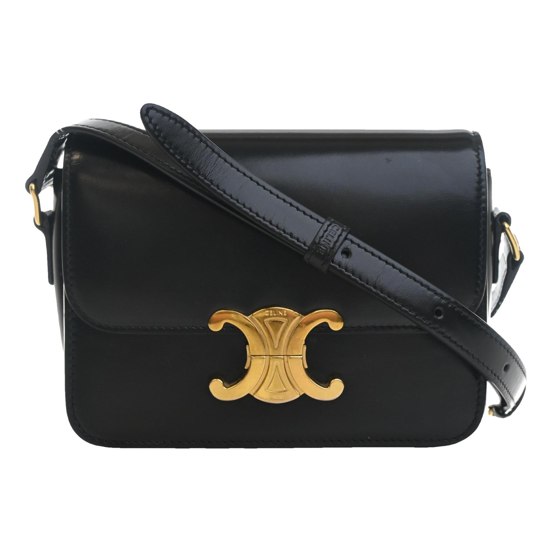 Leather crossbody bag