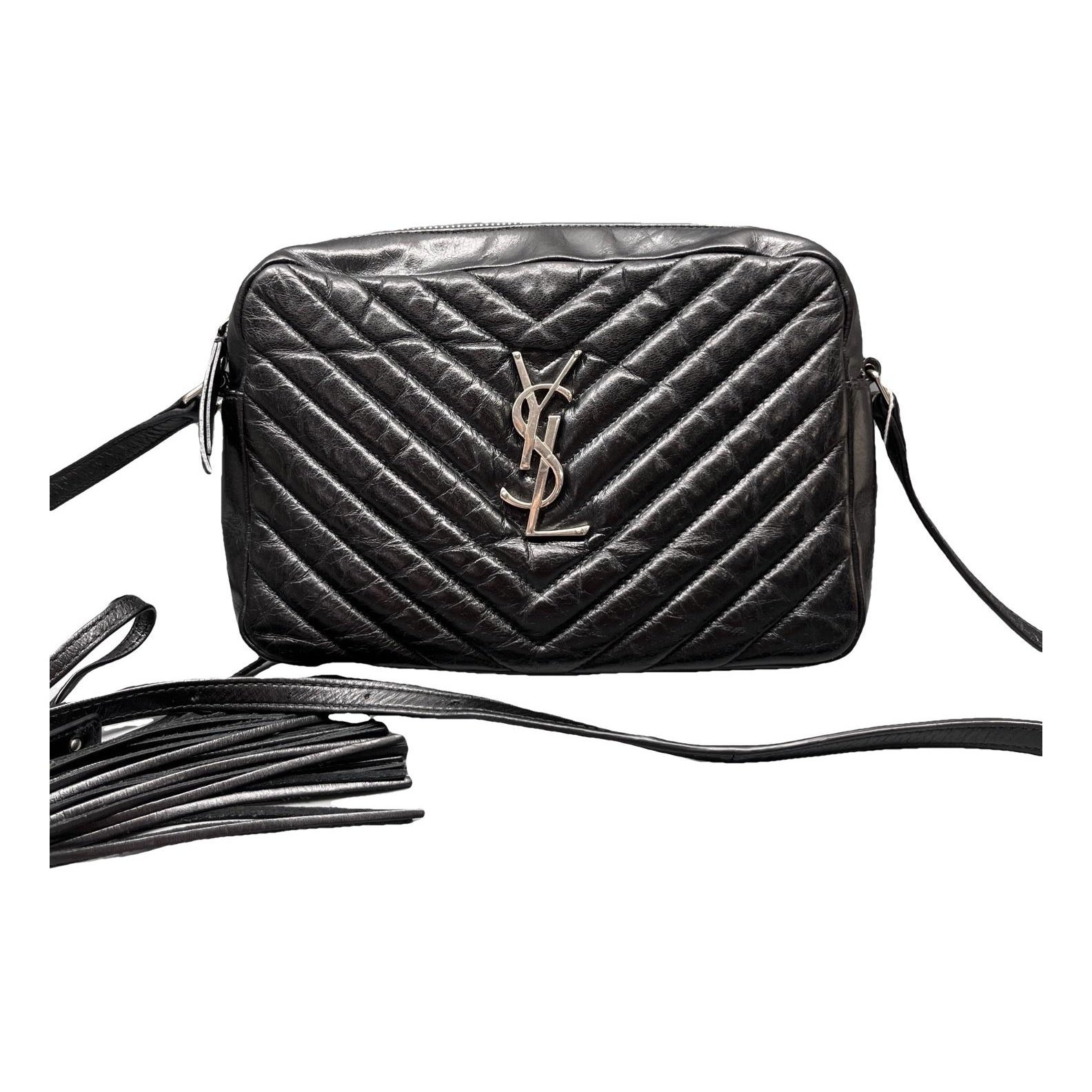 Camera Lou leather handbag