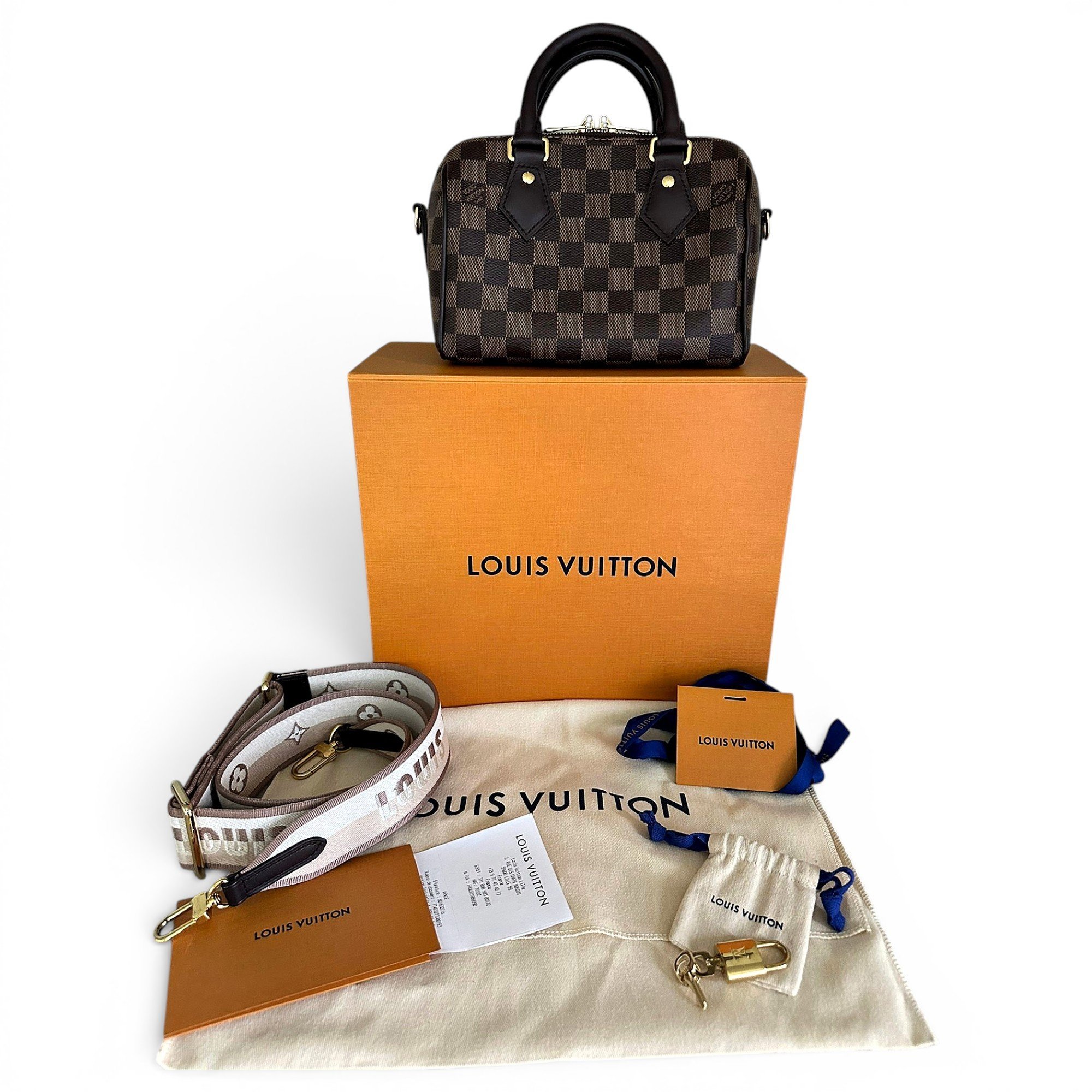 Speedy Bandoulière leather handbag