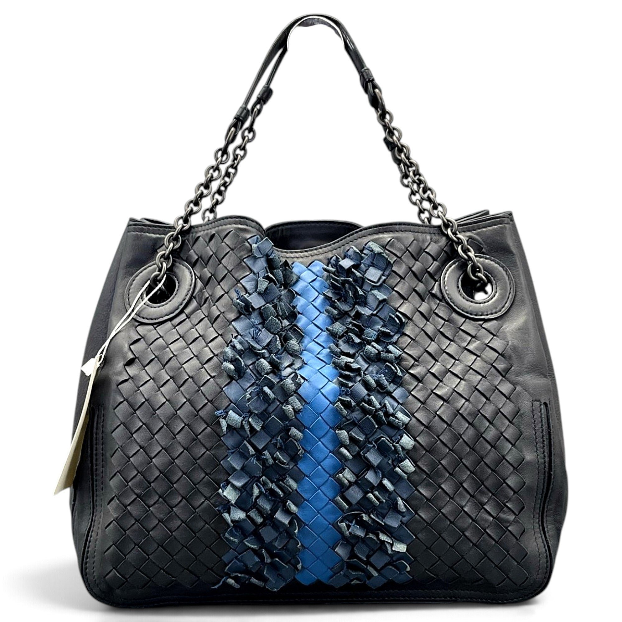 Leather tote