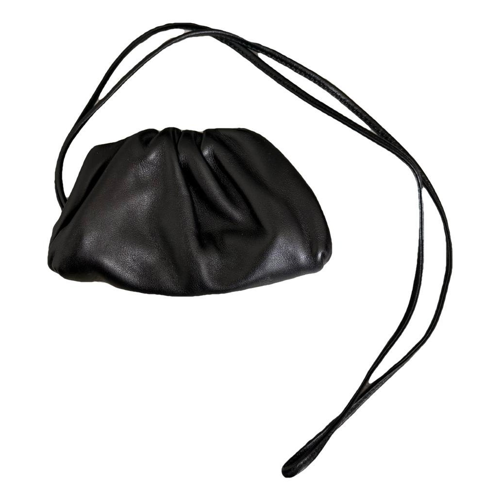 Pouch leather mini bag