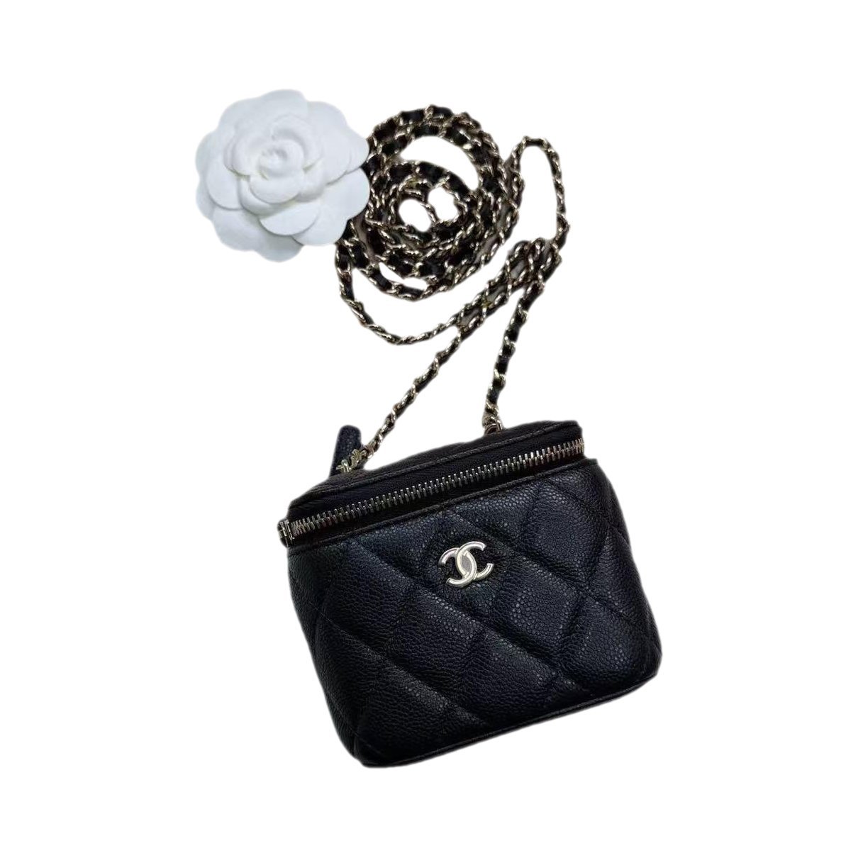 Leather mini bag
