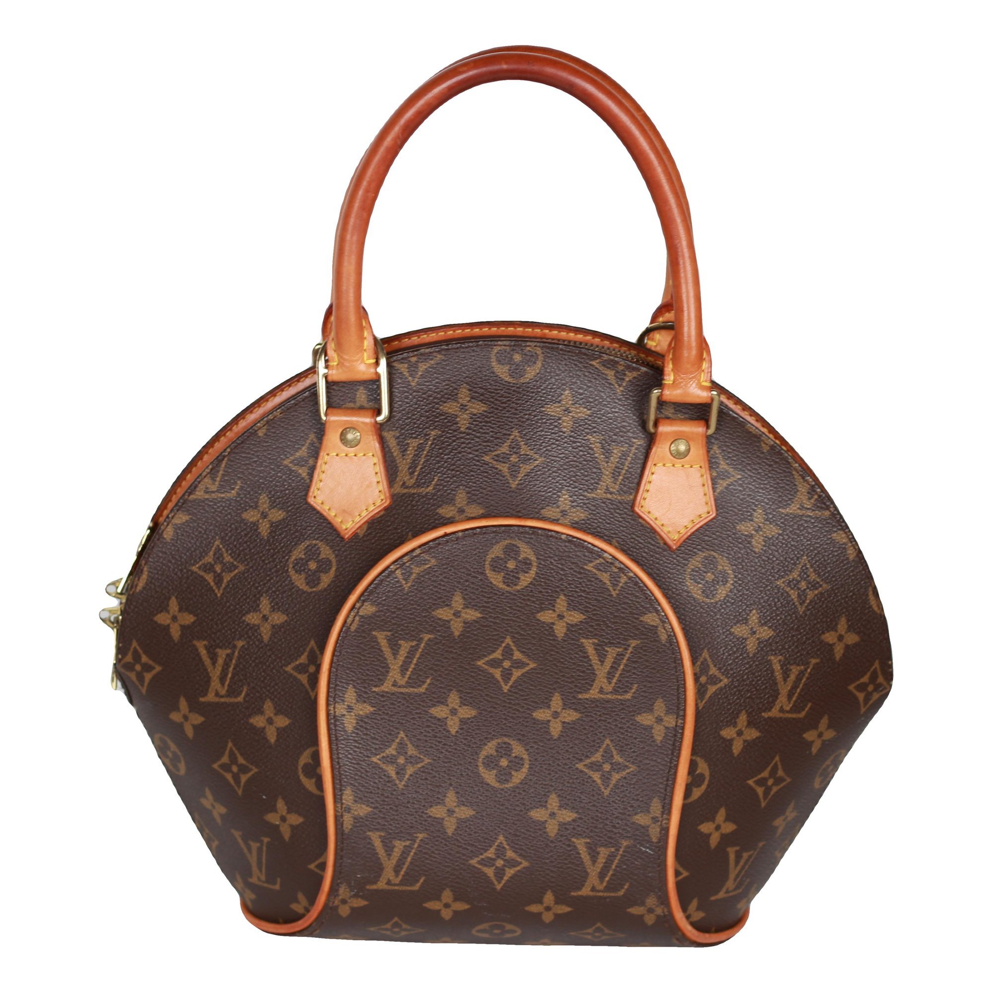Ellipse cloth handbag