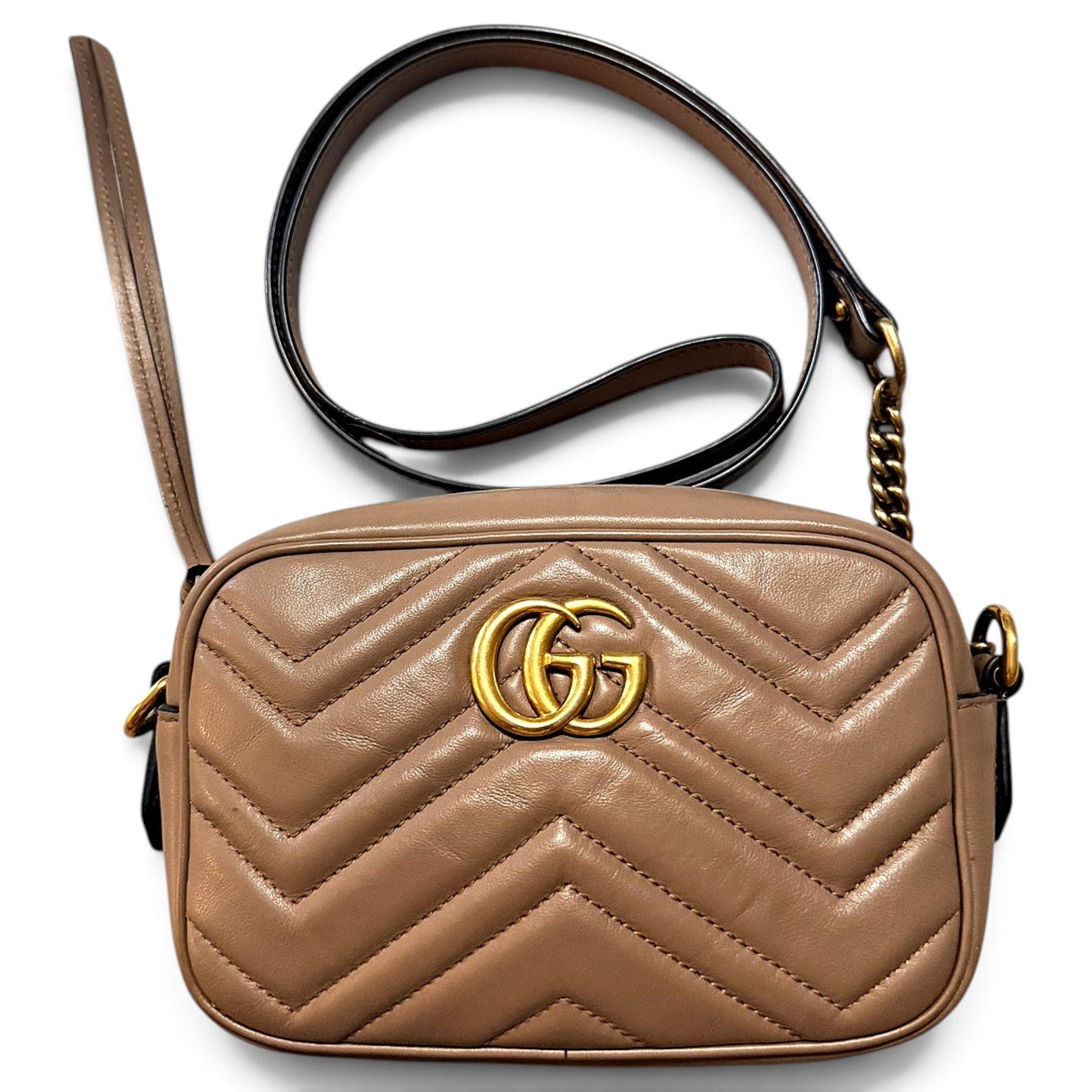 Leather crossbody bag