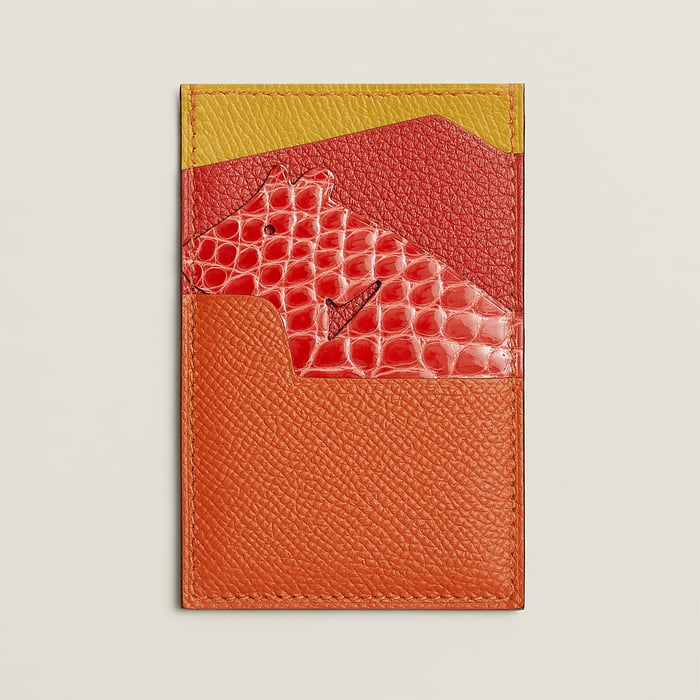 Warm Colors Histoire Naturelle Card Holder