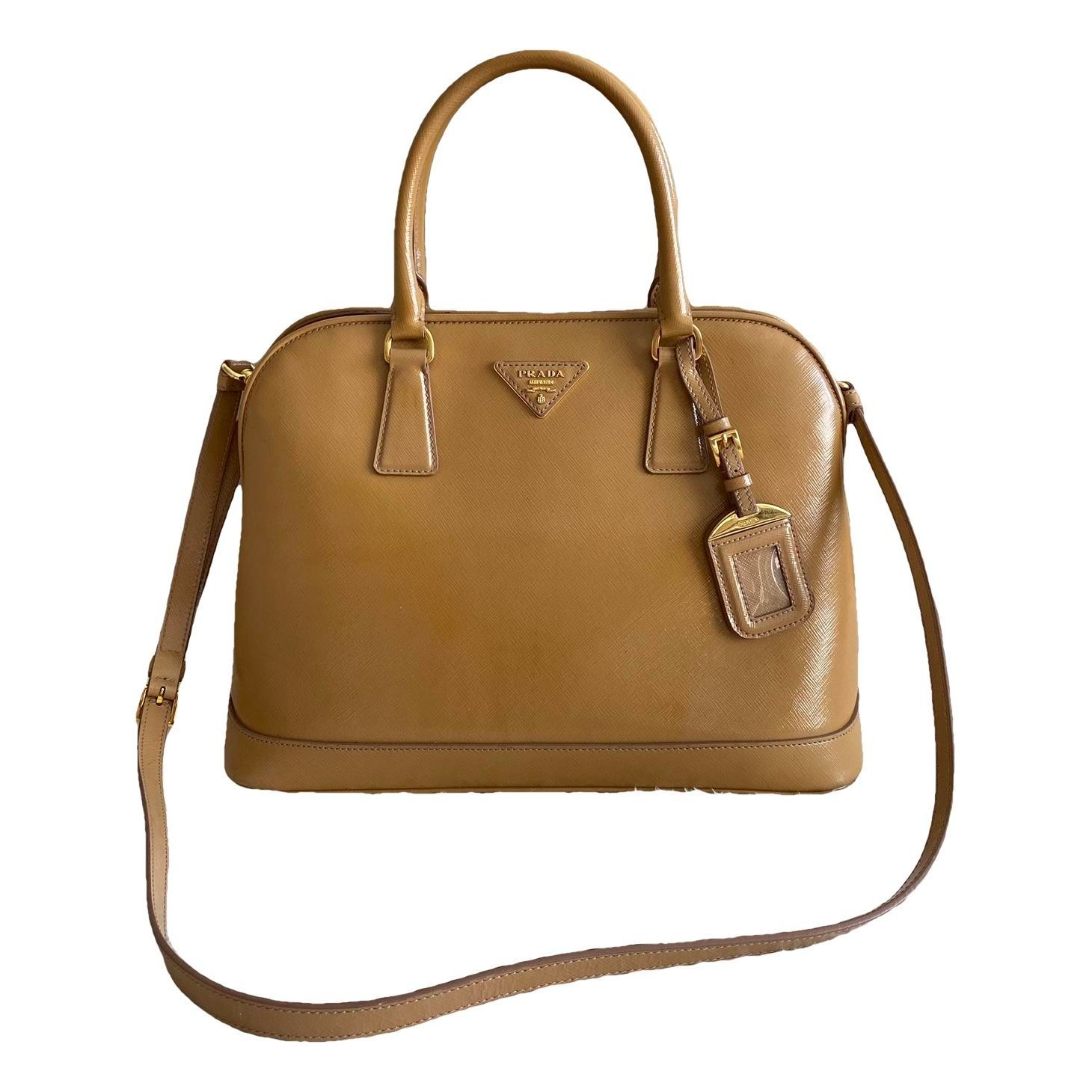 Promenade leather handbag