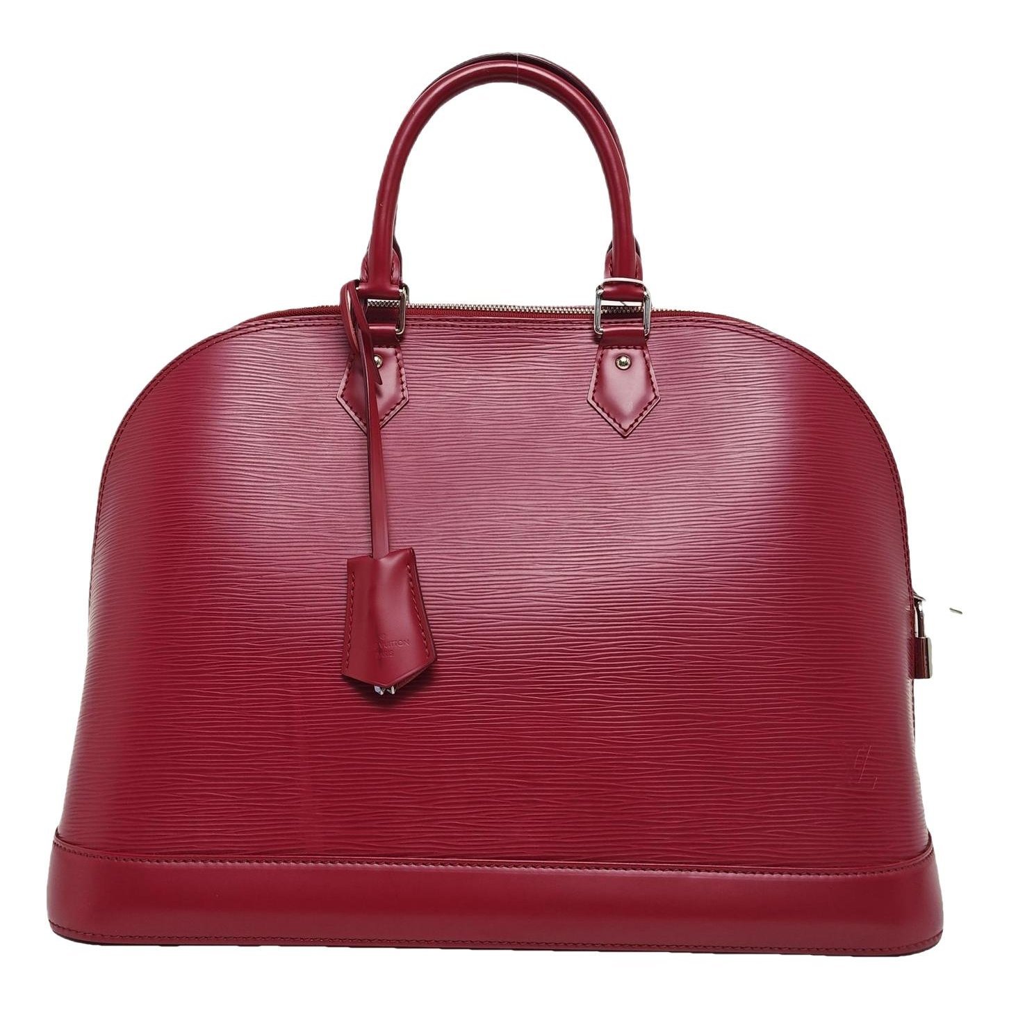 Alma leather handbag