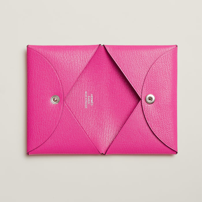 Rose Shocking Calvi Card Holder