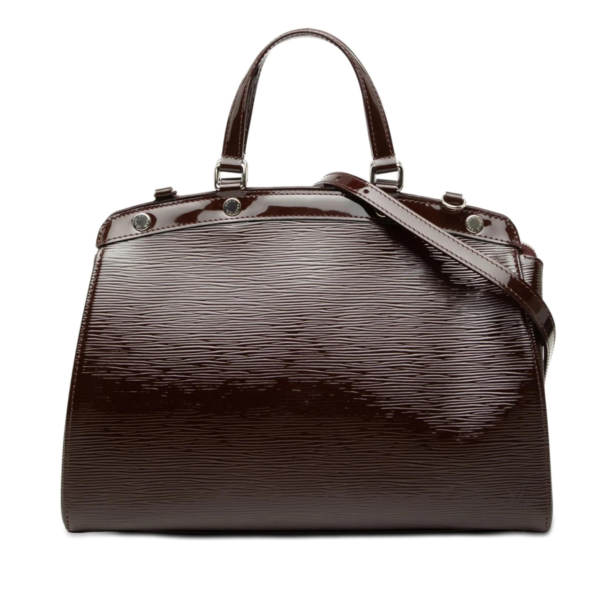 Bréa leather satchel