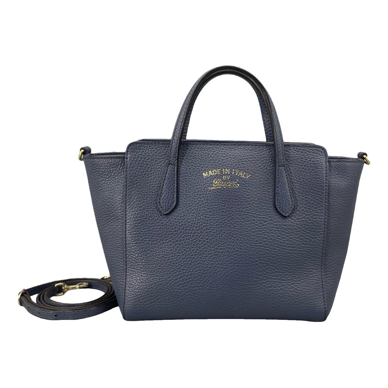 Swing leather tote