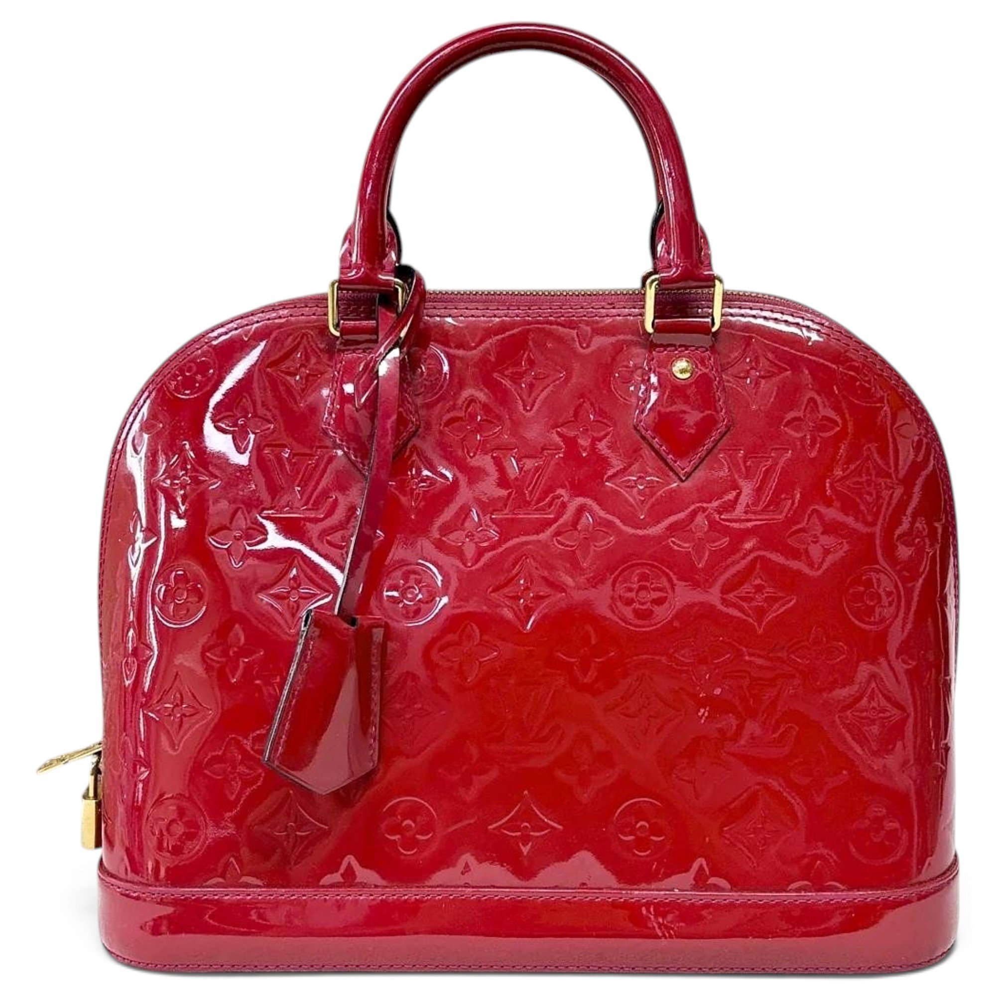 Alma patent leather handbag