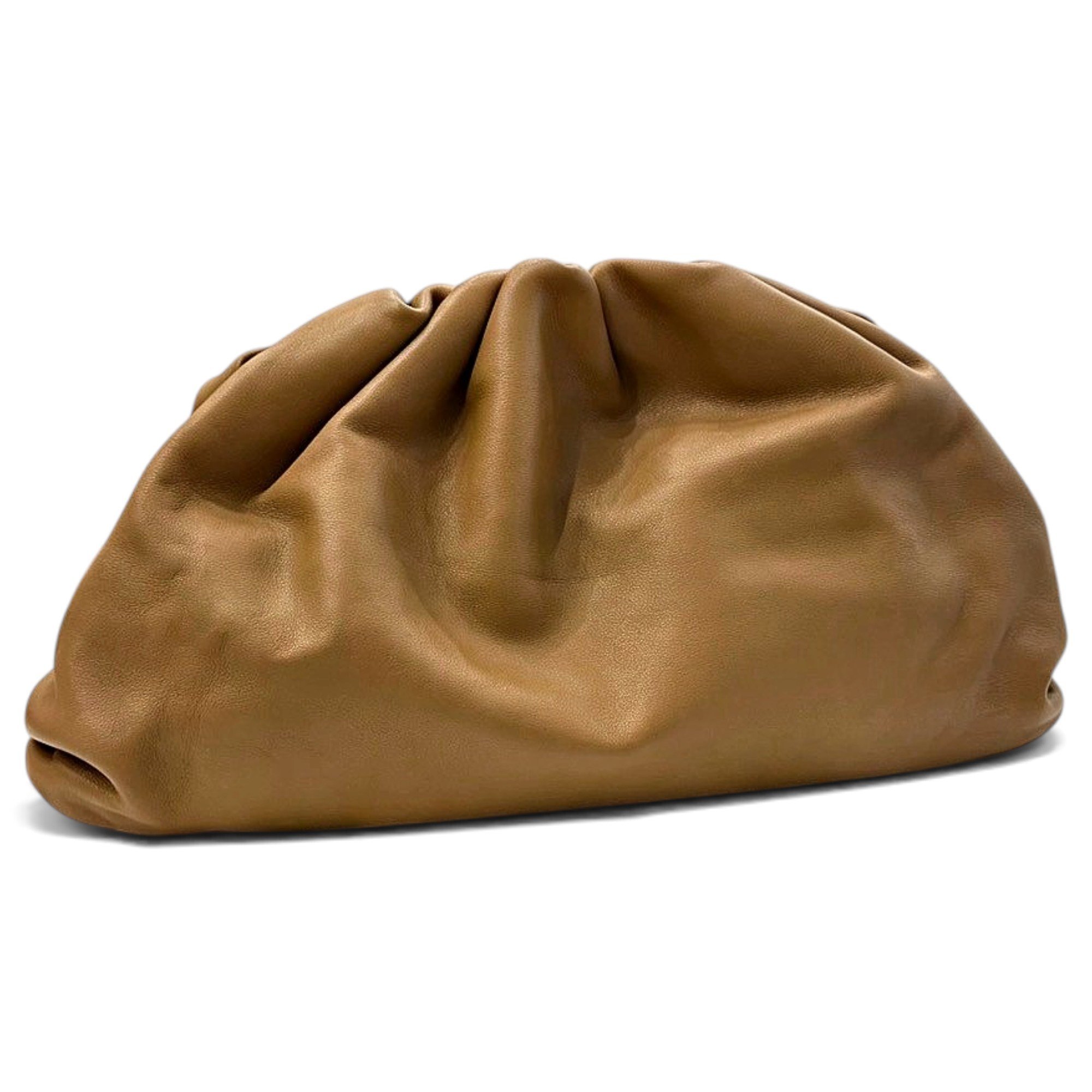 Pouch leather handbag