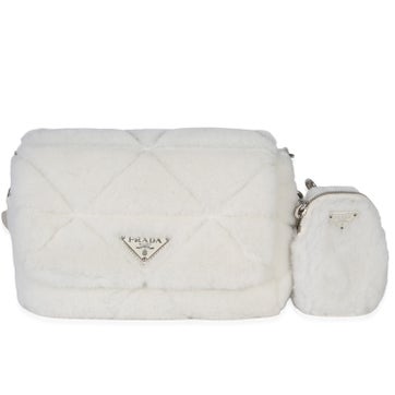 Leather Patchwork System Flap Bag