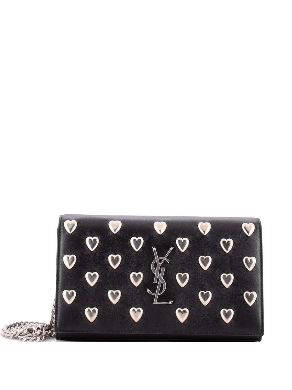 Classic Monogram Wallet on Chain Studded Leather crossbody bag