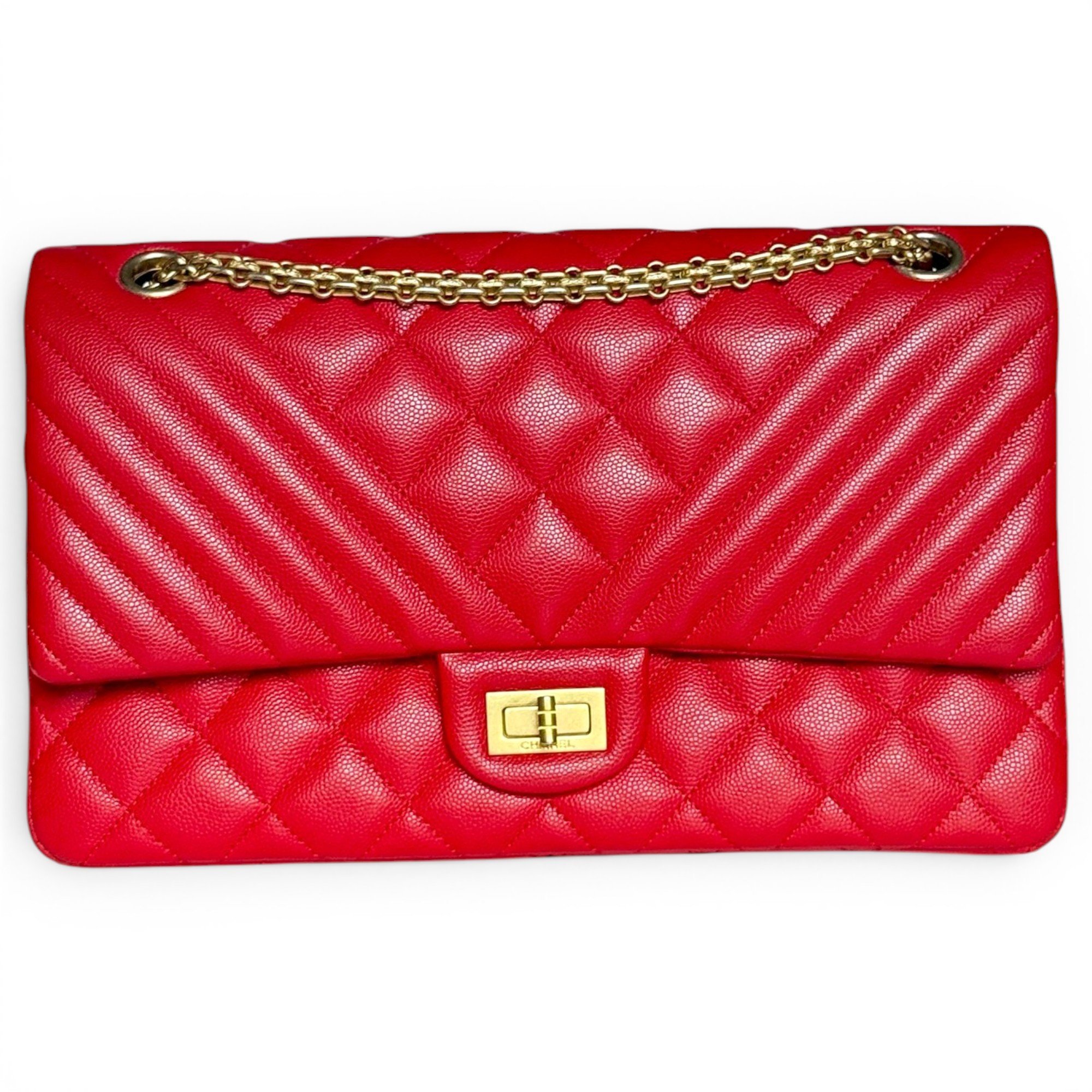 2.55 leather handbag