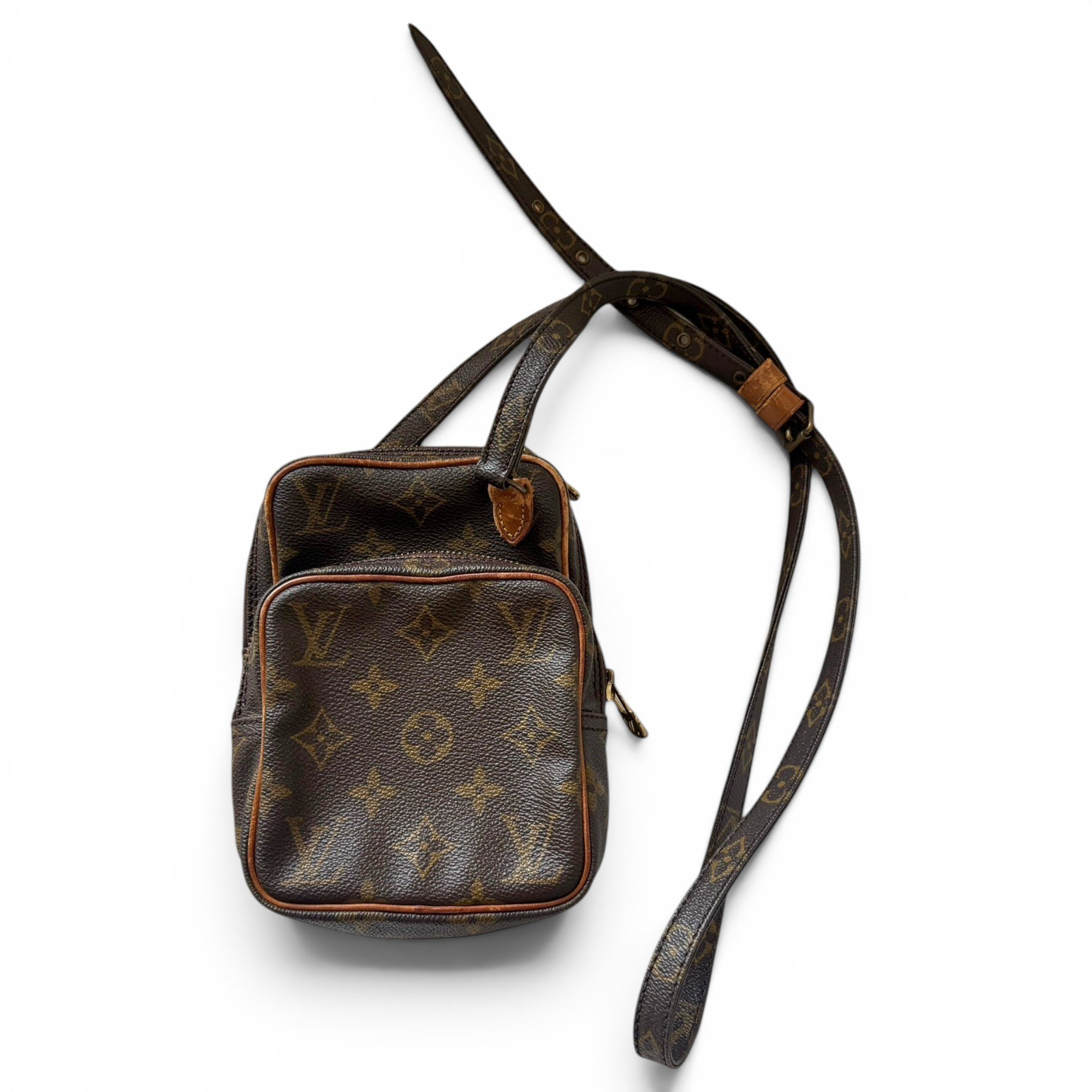 Amazon leather crossbody bag