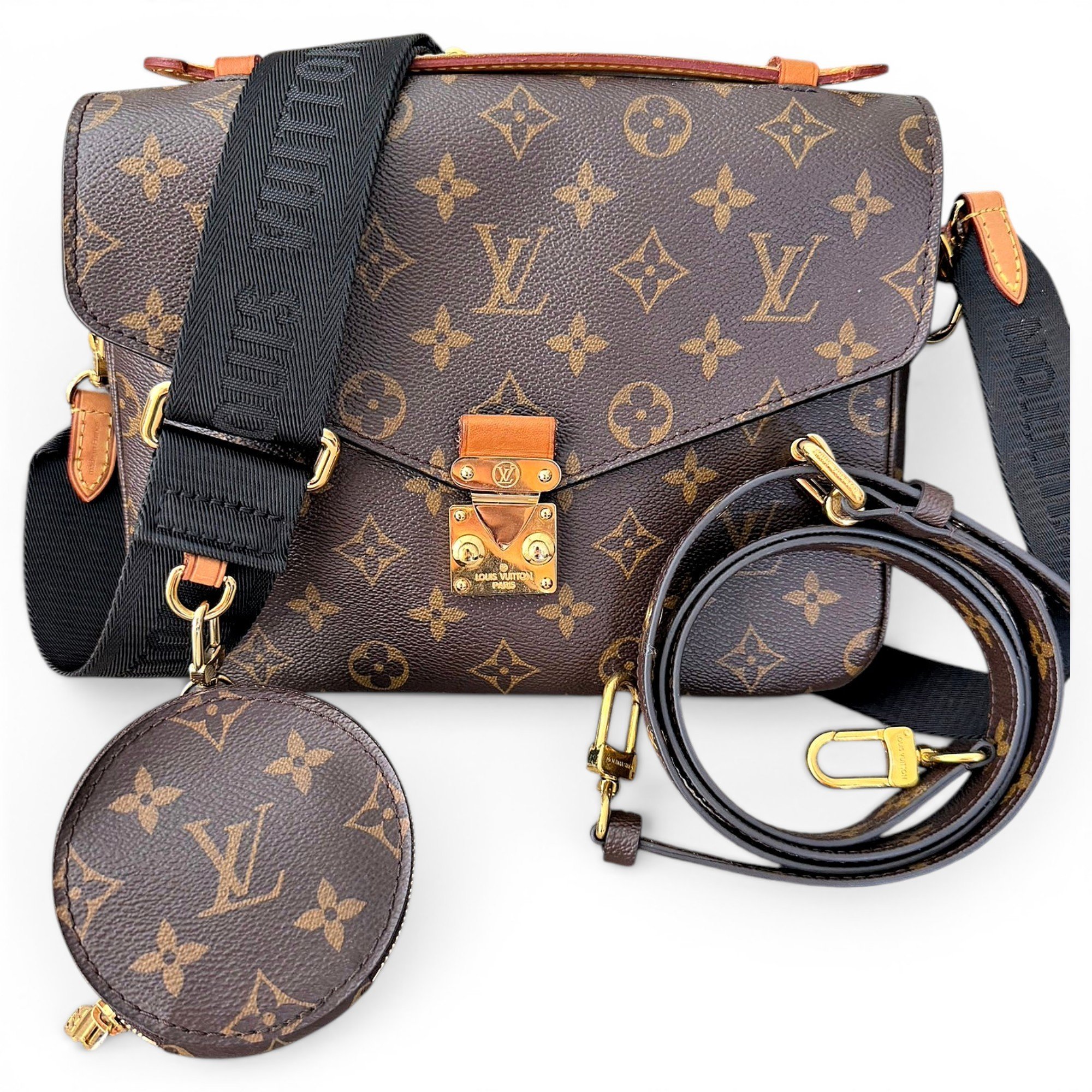 Metis leather crossbody bag