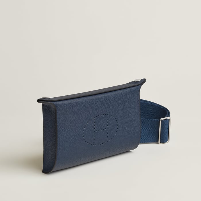 Bleu Navy Hermès Videpoches Bag