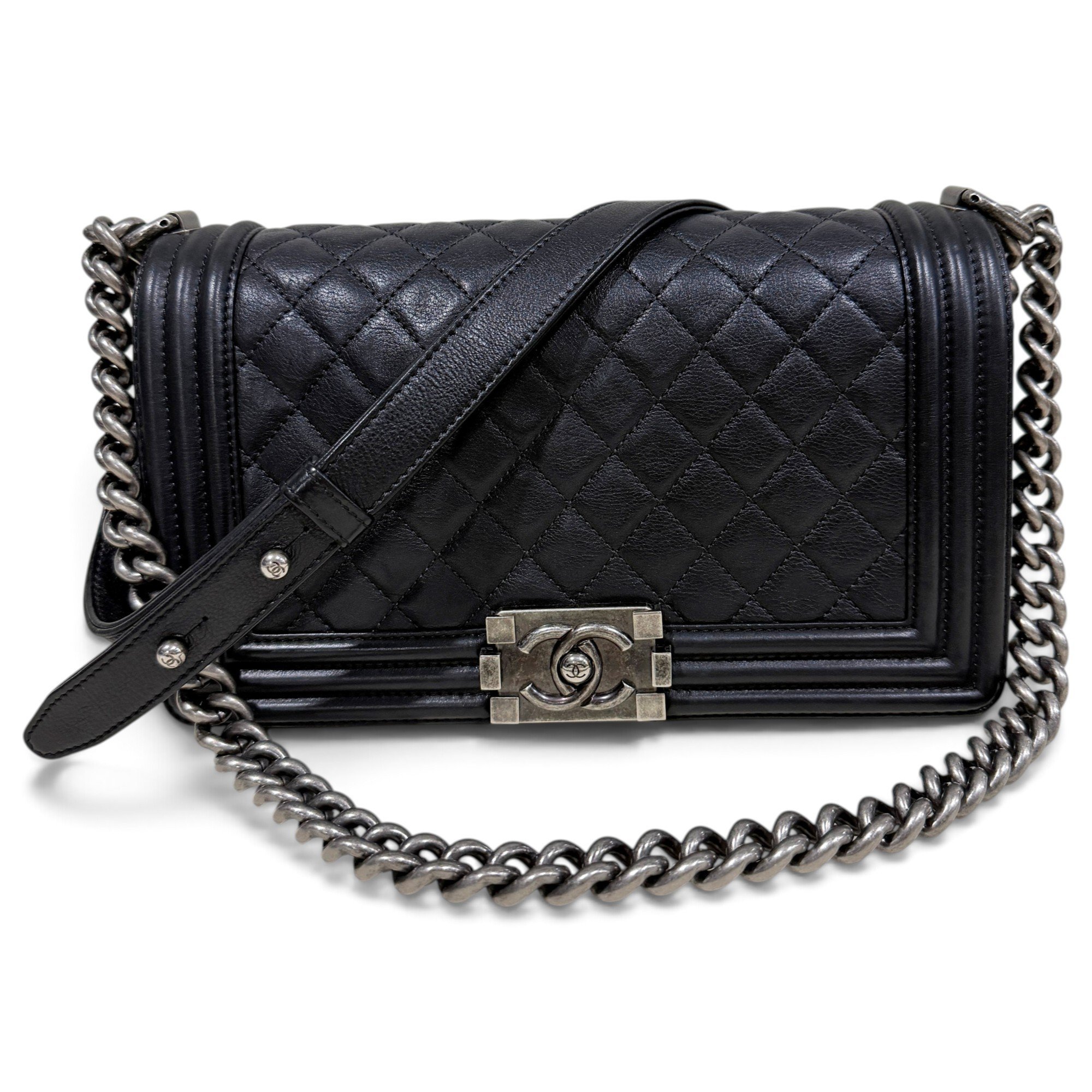 Boy leather handbag
