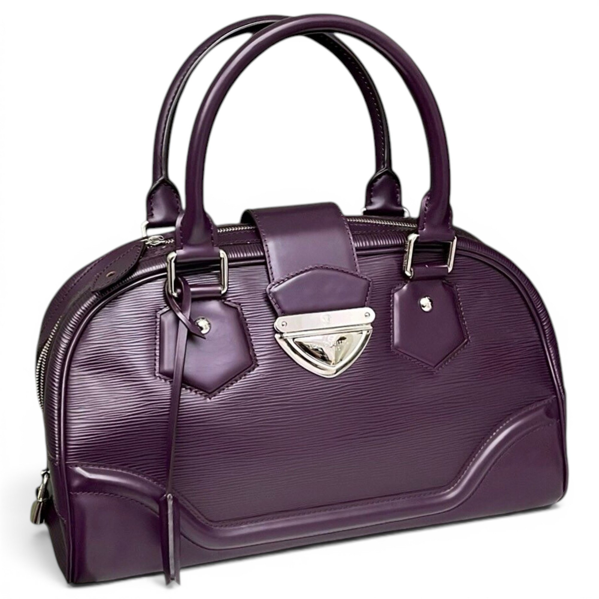 Bowly leather handbag