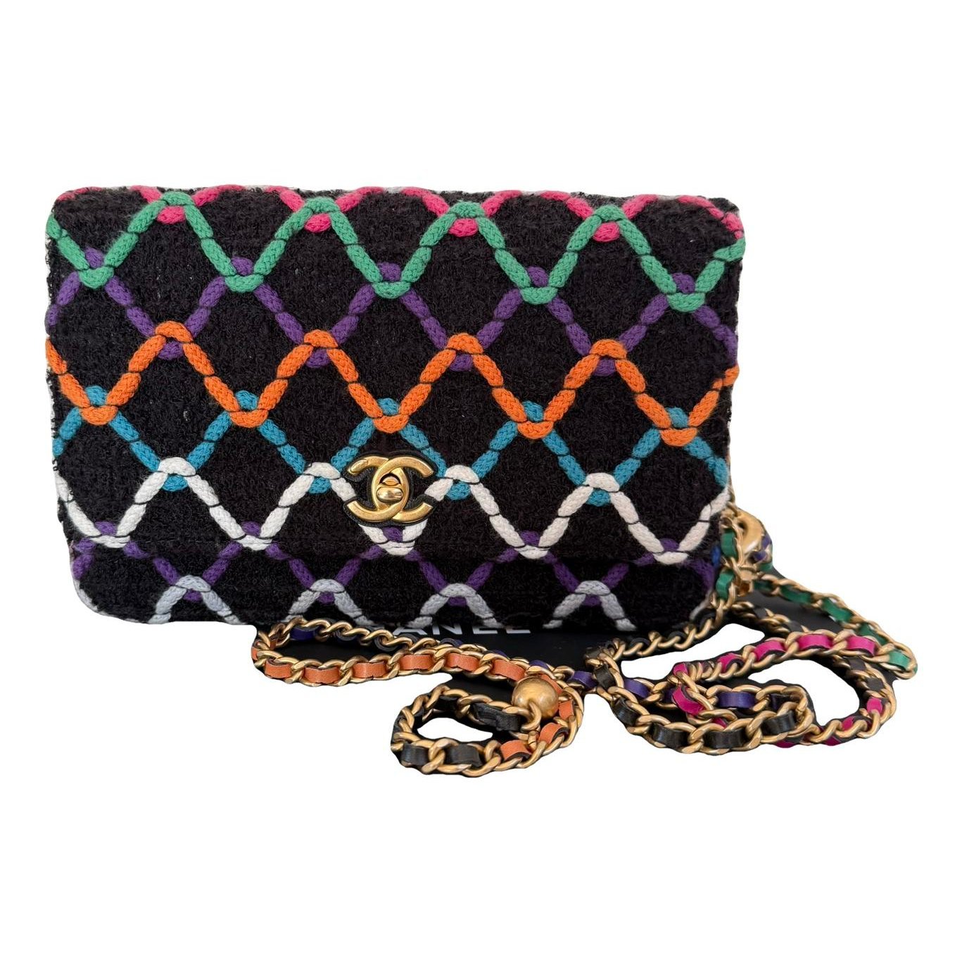 Tweed mini bag