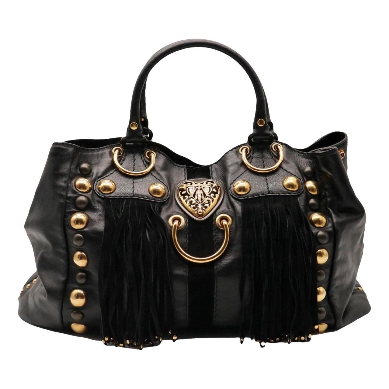 Hobo leather handbag