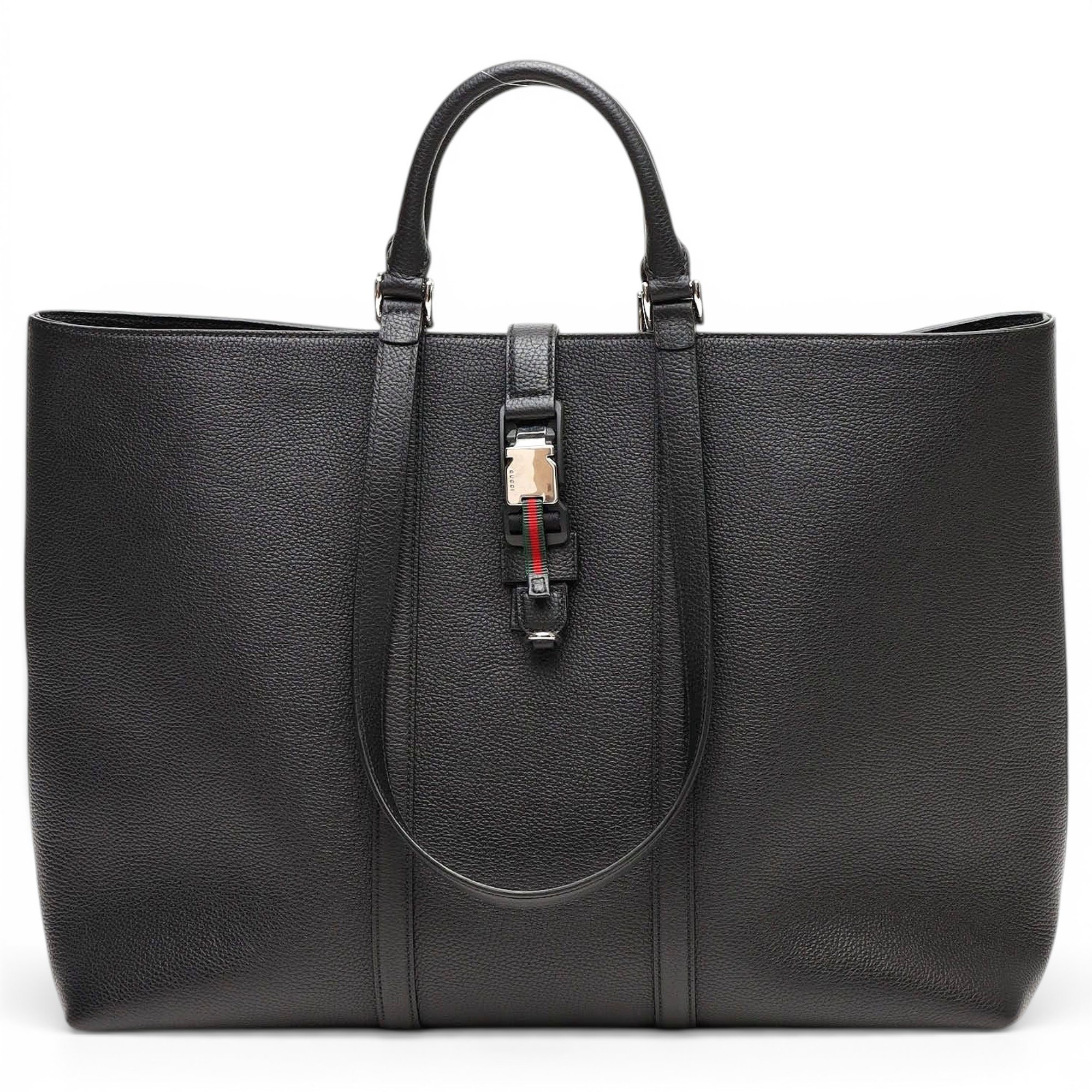 Leather tote