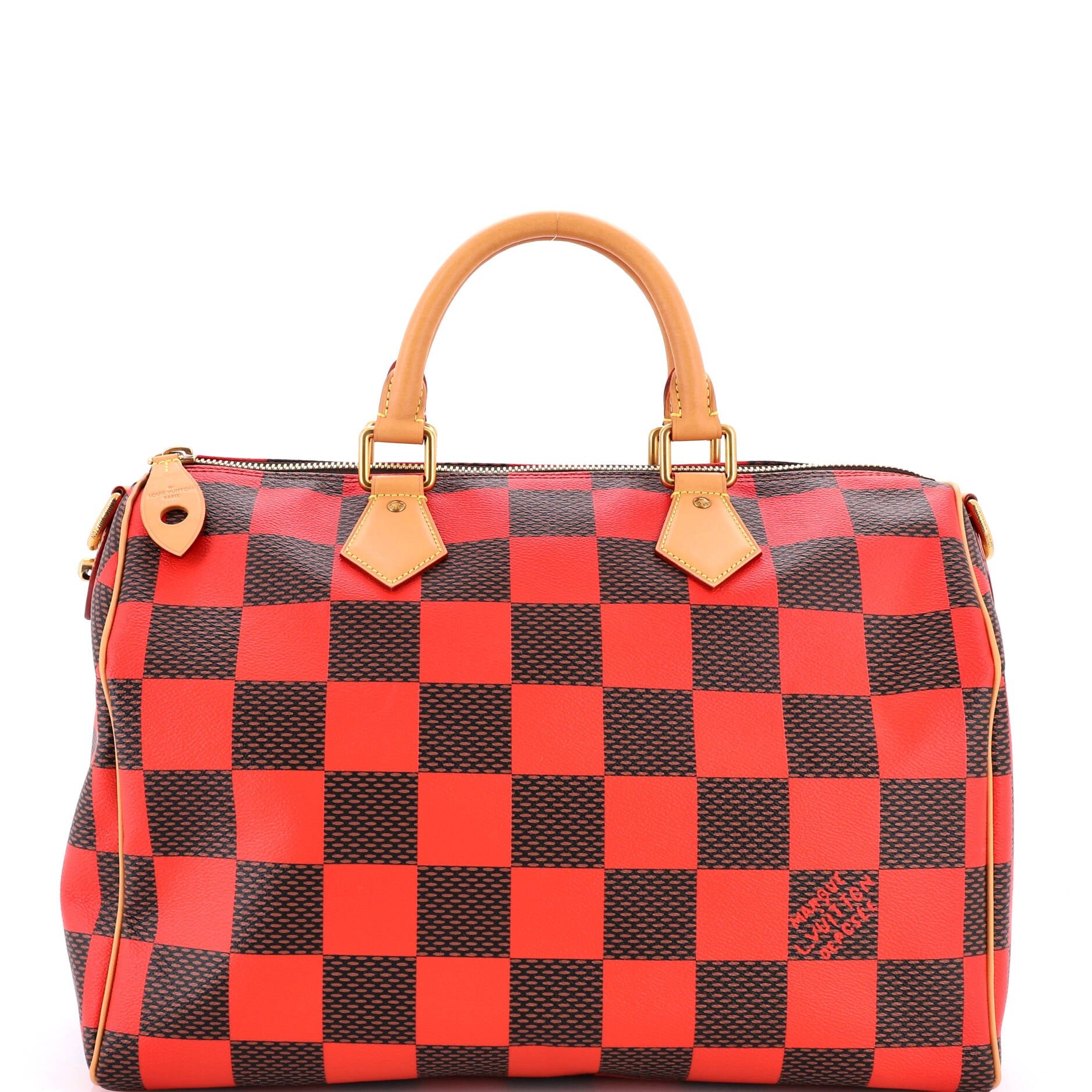 Louis Vuitton Speedy Bandouliere Bag Damier Pop 40
