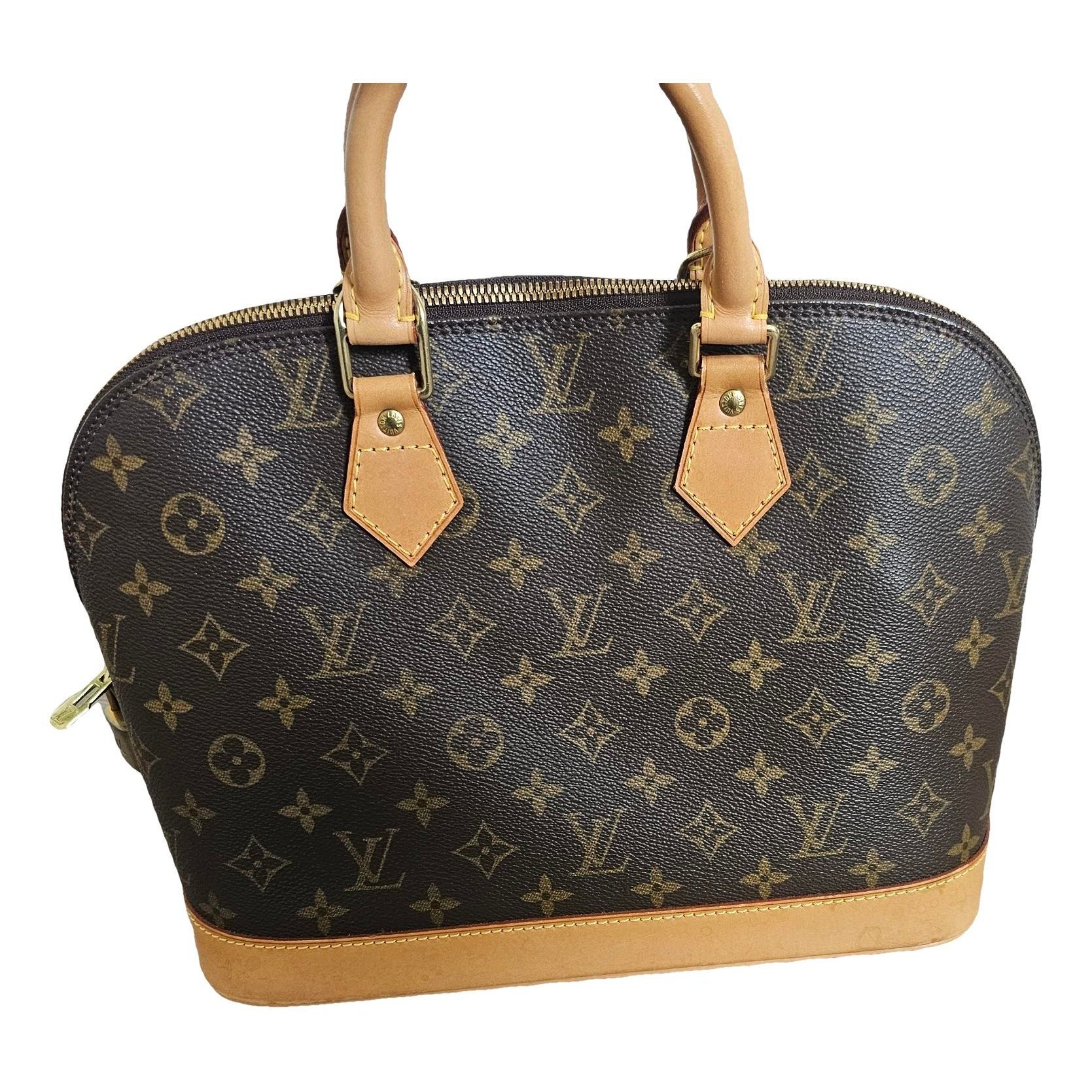 Alma leather handbag
