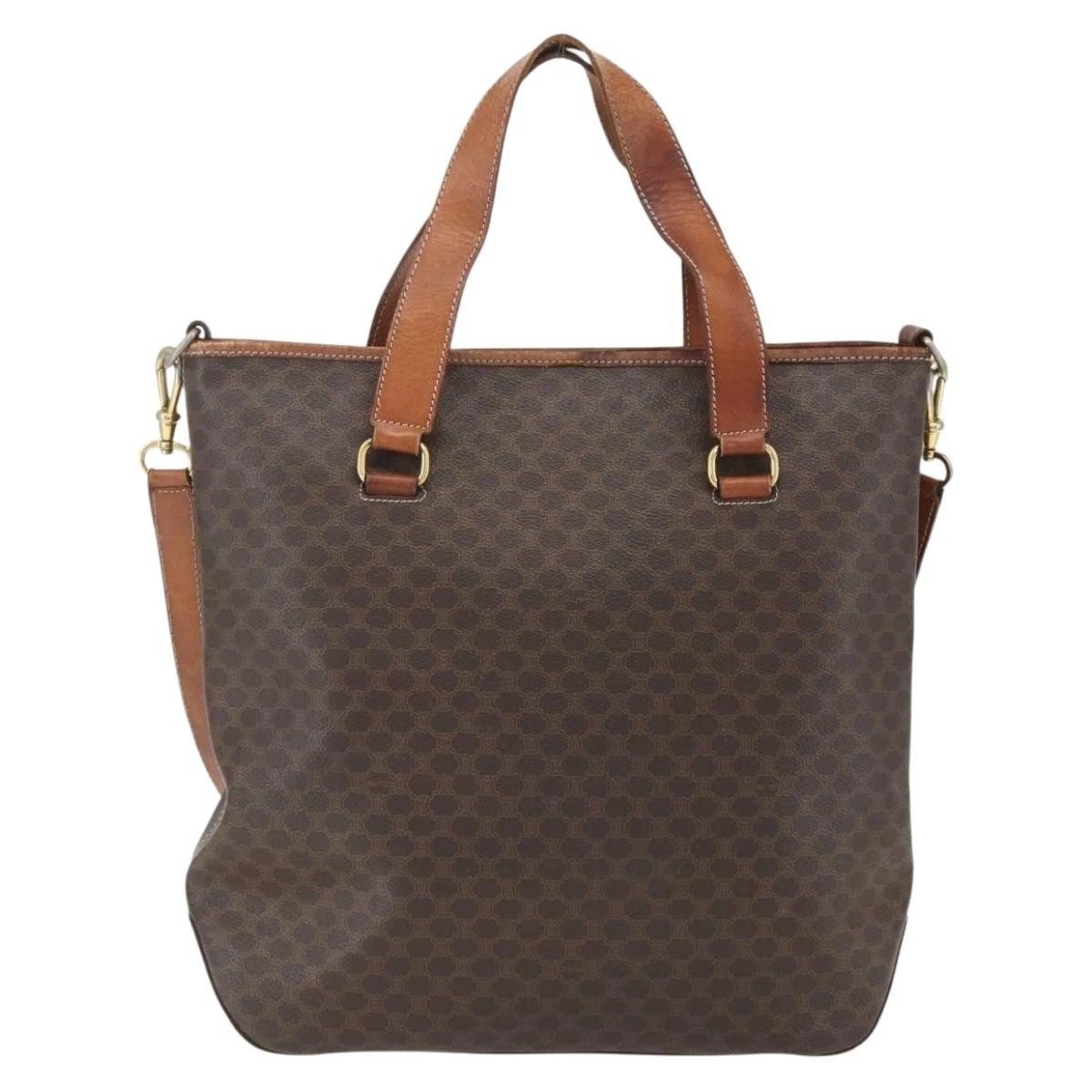 Leather tote