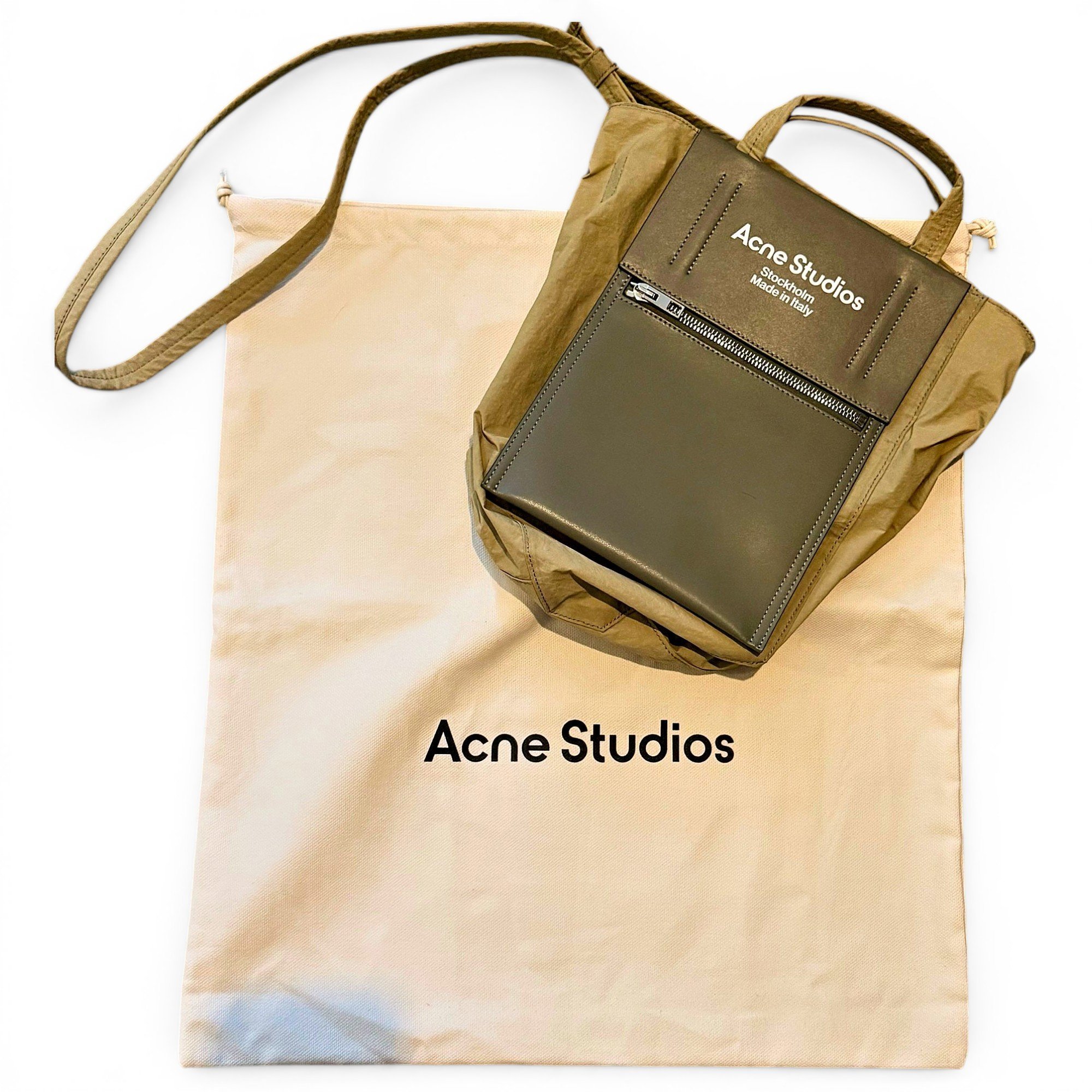 Acne Studios Vinyl crossbody bag