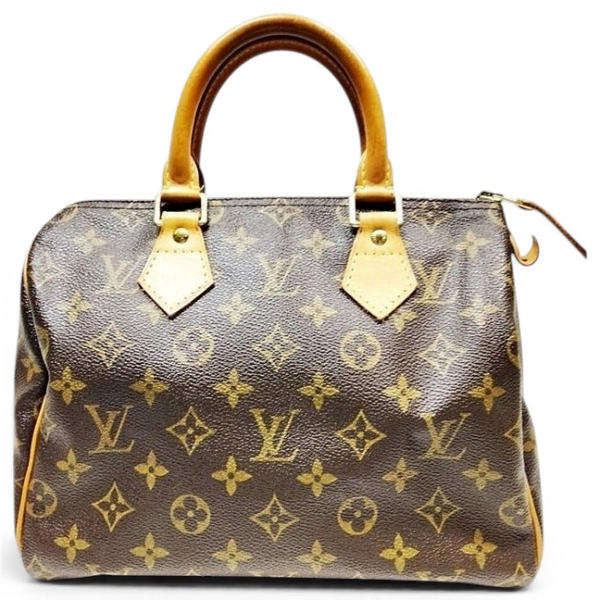 Speedy leather handbag