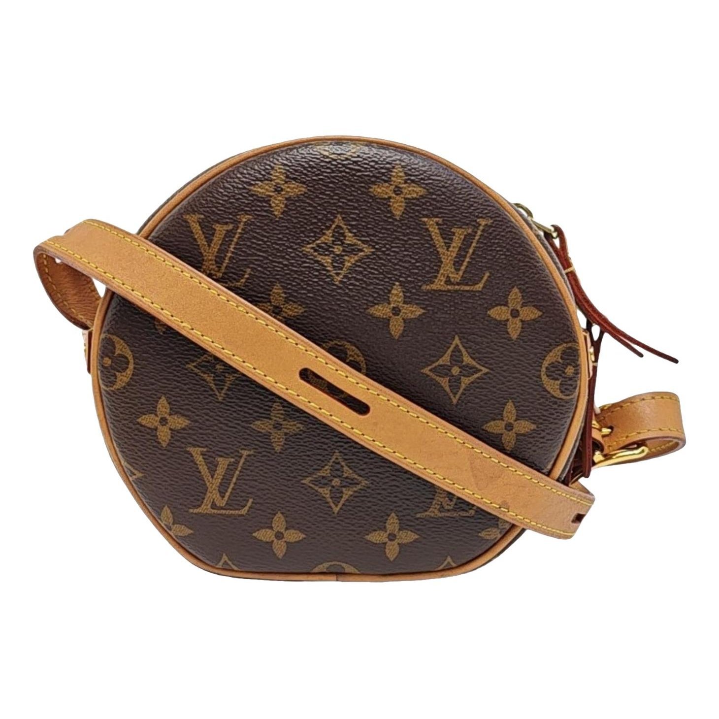 Micro boite chapeau leather handbag