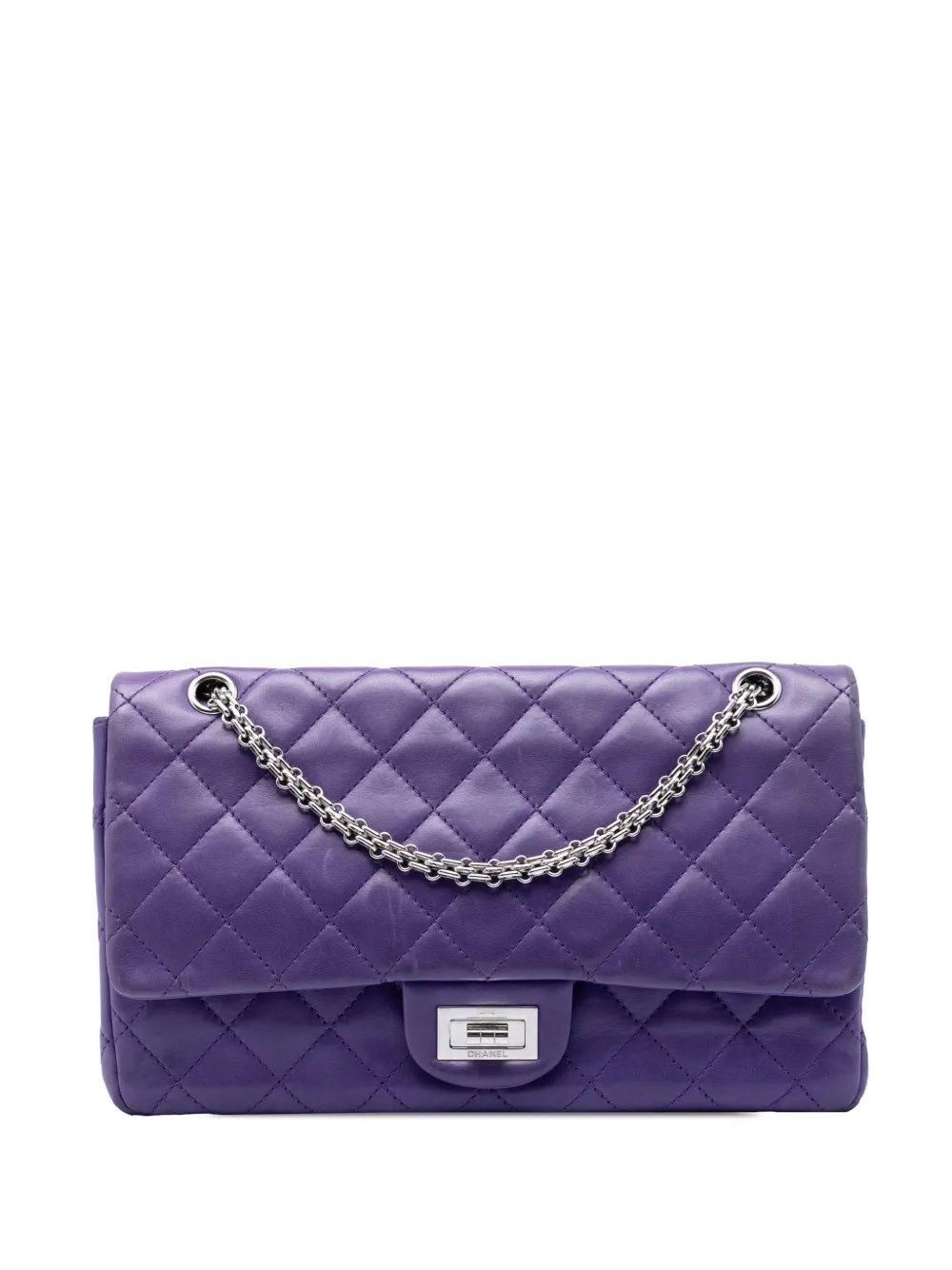 2010-2011 Quilted Lambskin Reissue 2.55 Double Flap 227 shoulder bag